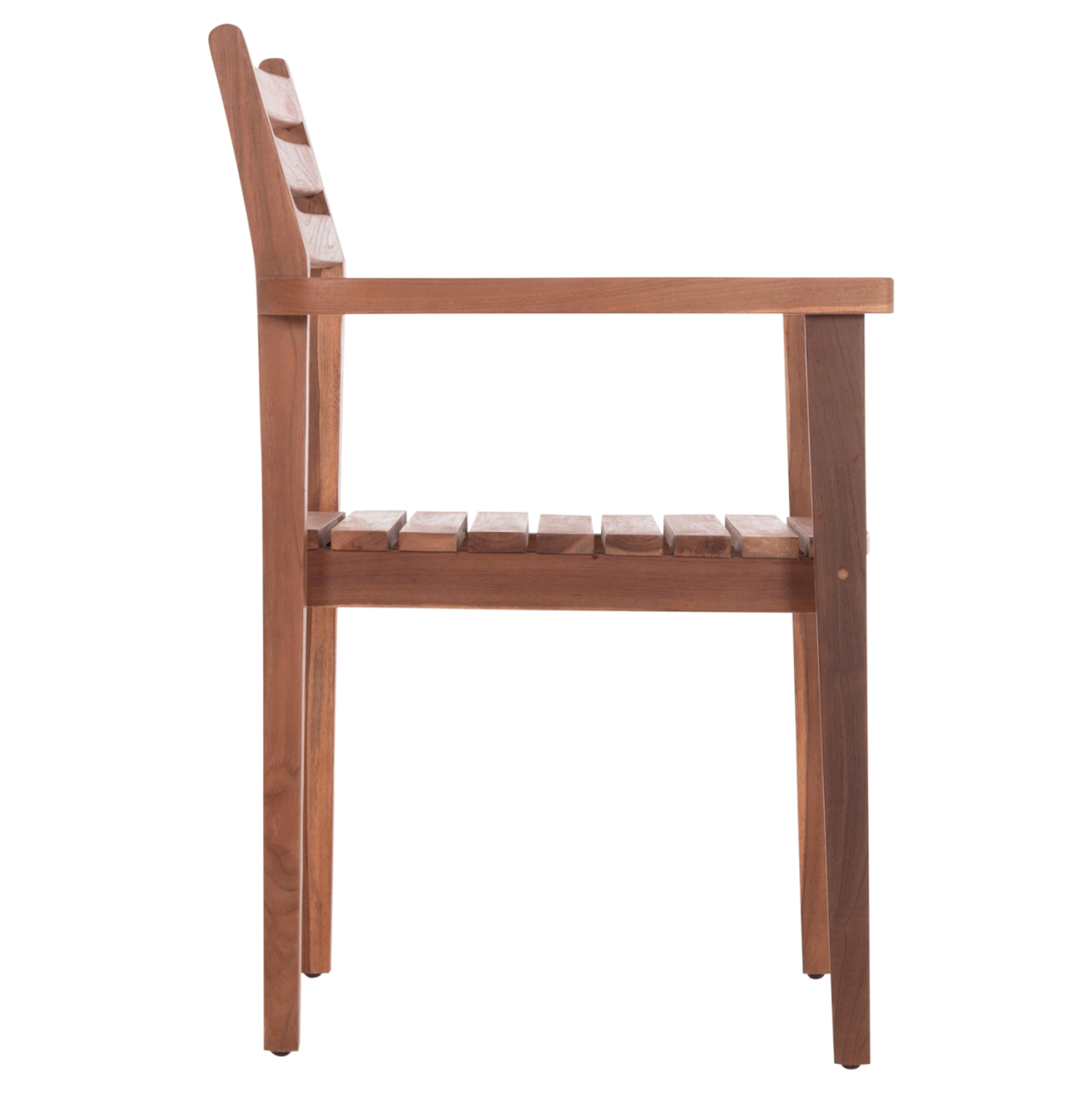 ARMCHAIR KEMPO HM6358 TEAK WOOD IN NATURAL--58x58.5x88Hcm. [4]