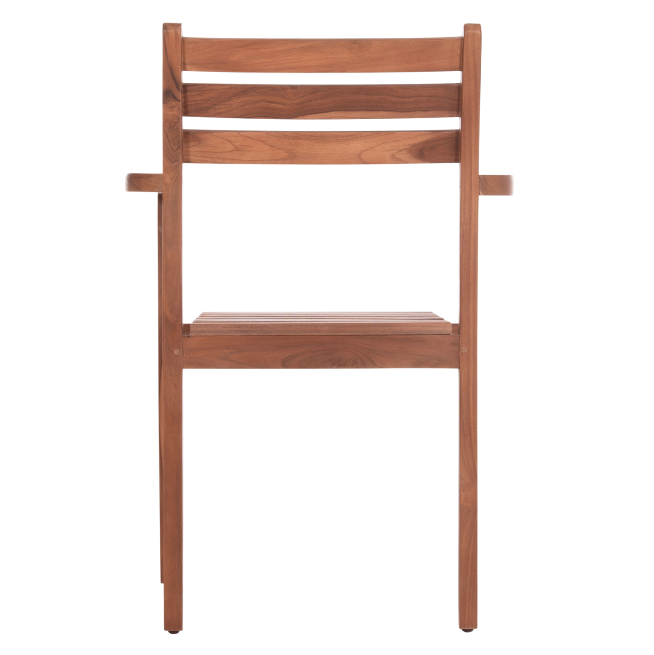 ARMCHAIR KEMPO HM6358 TEAK WOOD IN NATURAL--58x58.5x88Hcm. [6]