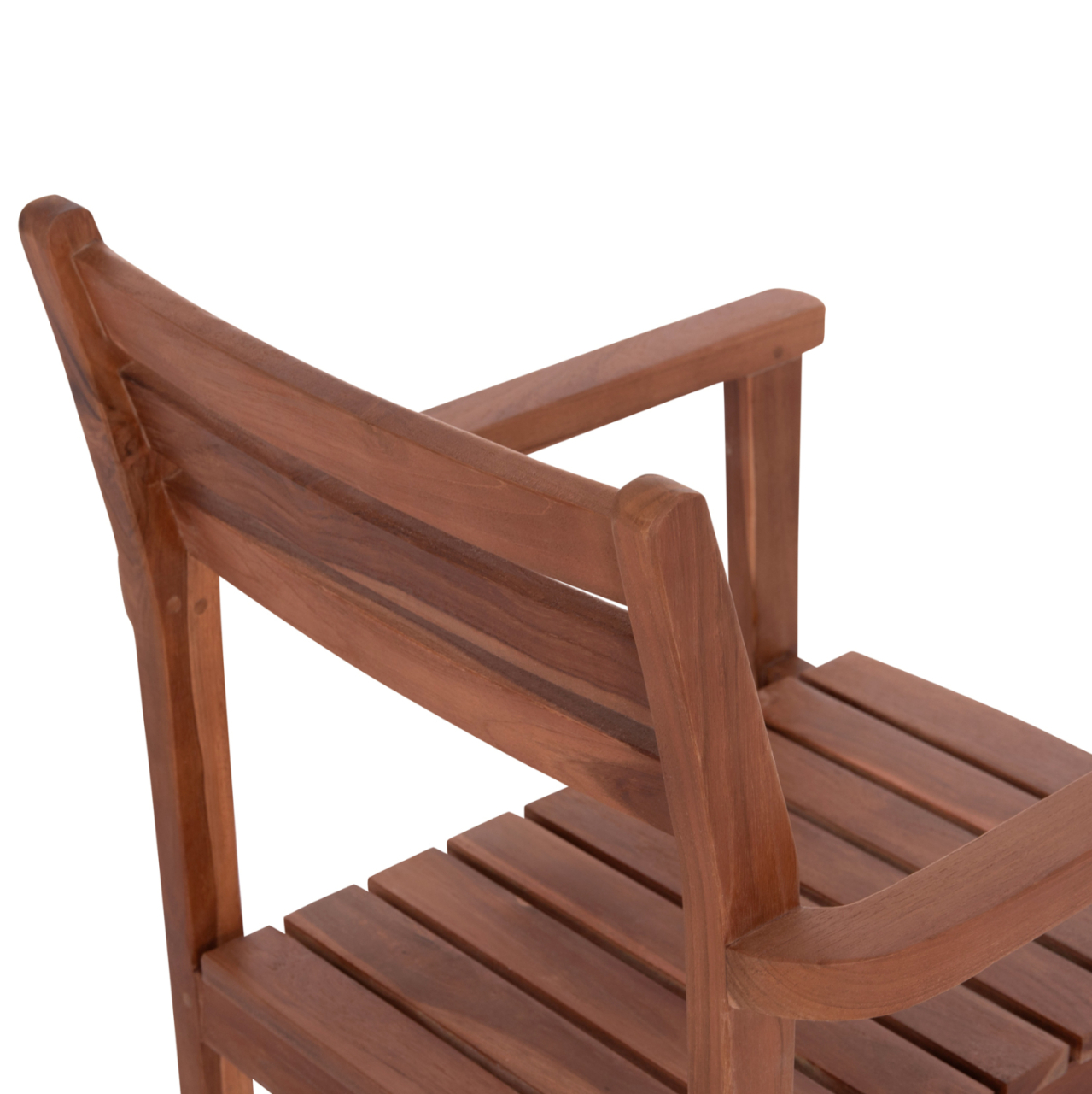 ARMCHAIR KEMPO HM6358 TEAK WOOD IN NATURAL--58x58.5x88Hcm. [10]