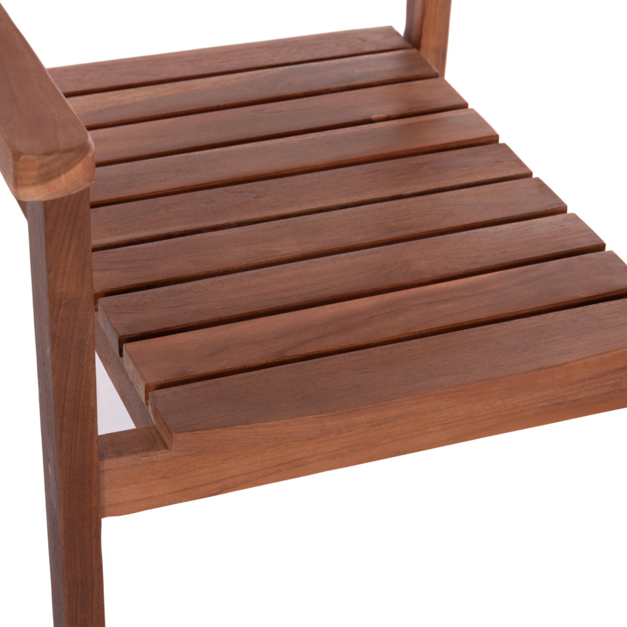 ARMCHAIR KEMPO HM6358 TEAK WOOD IN NATURAL--58x58.5x88Hcm. [8]
