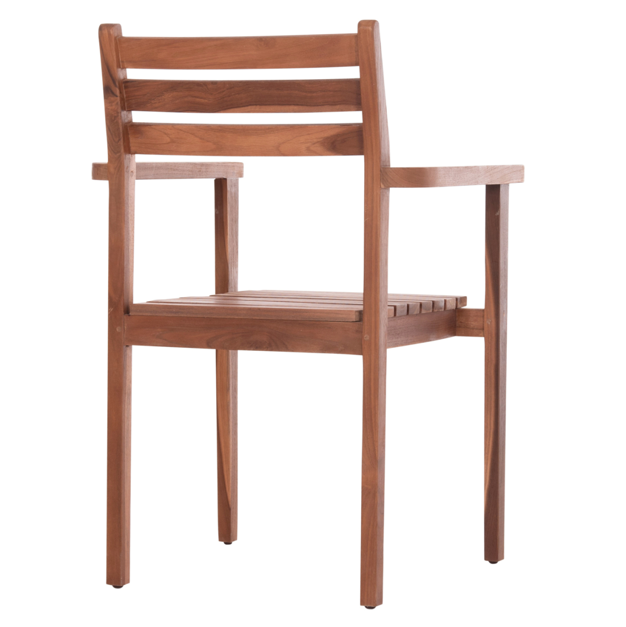 ARMCHAIR KEMPO HM6358 TEAK WOOD IN NATURAL--58x58.5x88Hcm. [5]