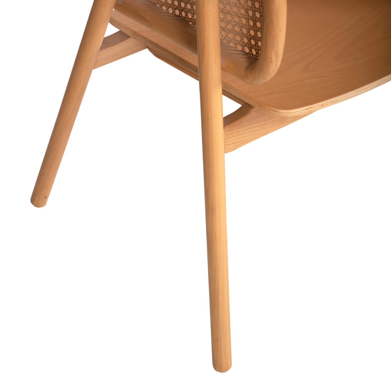 ARMCHAIR KENLEE HM9872 ASHWOOD AND NATURAL RATTAN IN NATURAL COLOR 57,5x55x81Hcm. [9]