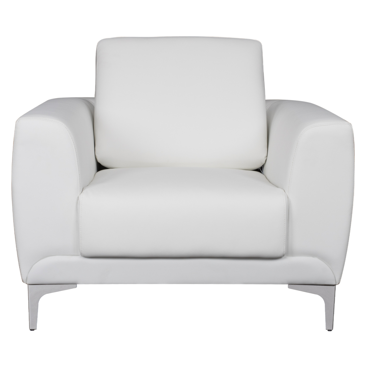 Armchair Kenzie HM3121.12 White PU 89x81x81 cm [3]