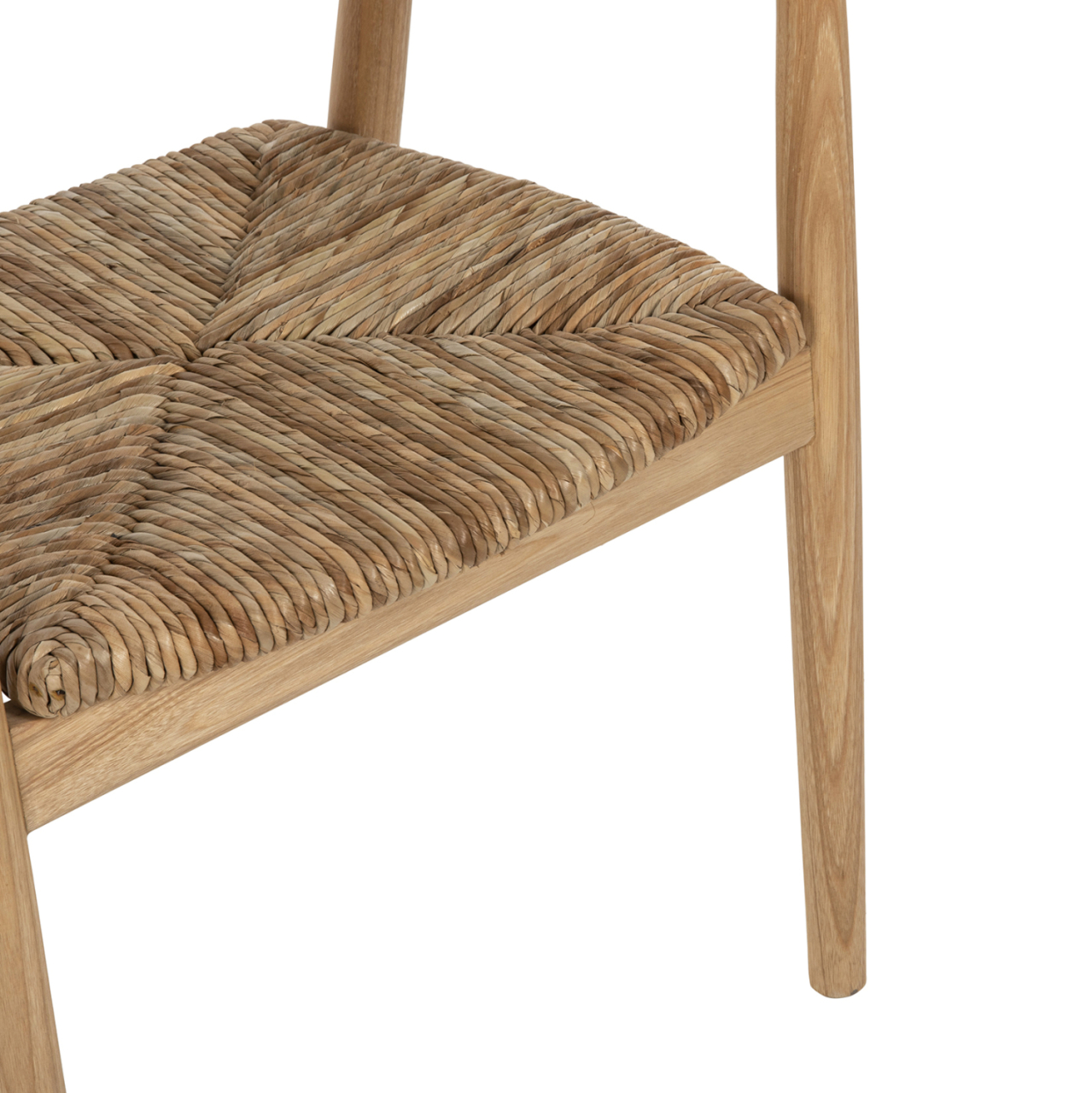 ARMCHAIR KINGSLEY HM9634.01 TEAK WOOD and STRAW MATT IN NATURAL COLOR 57,5x54x80Hcm. [8]