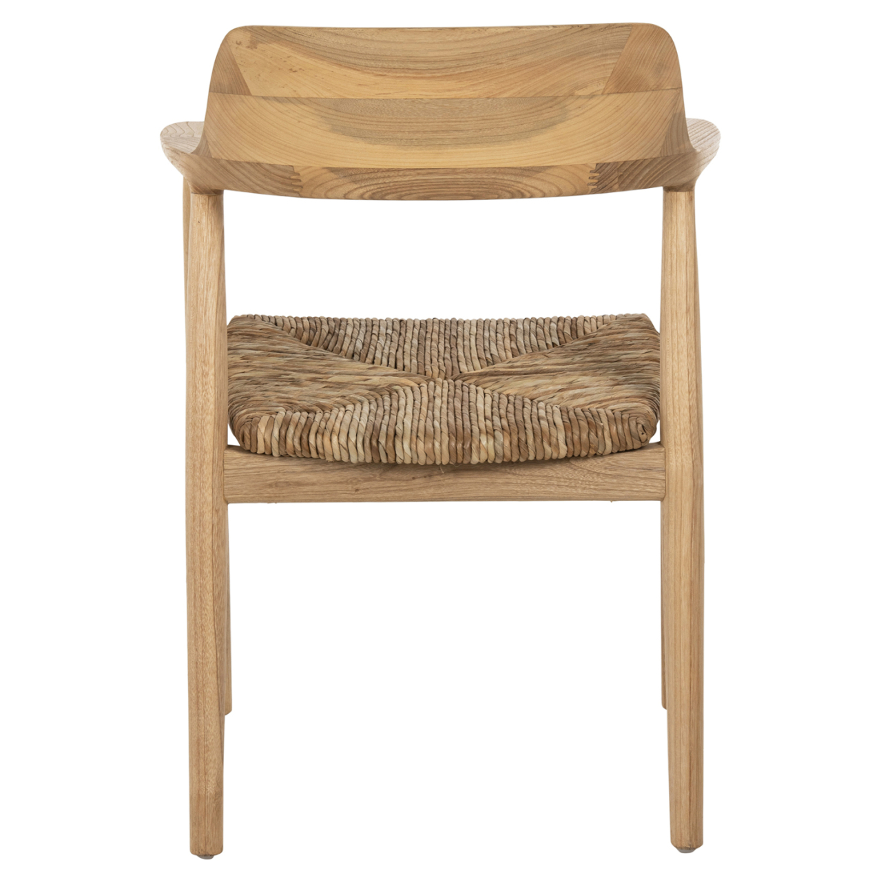 ARMCHAIR KINGSLEY HM9634.01 TEAK WOOD and STRAW MATT IN NATURAL COLOR 57,5x54x80Hcm. [6]