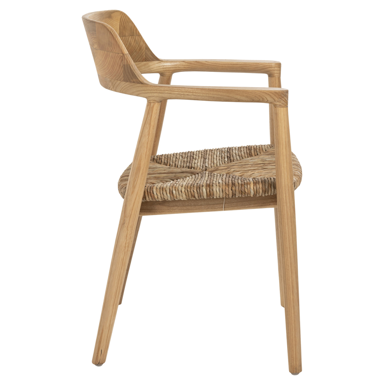 ARMCHAIR KINGSLEY HM9634.01 TEAK WOOD and STRAW MATT IN NATURAL COLOR 57,5x54x80Hcm. [4]