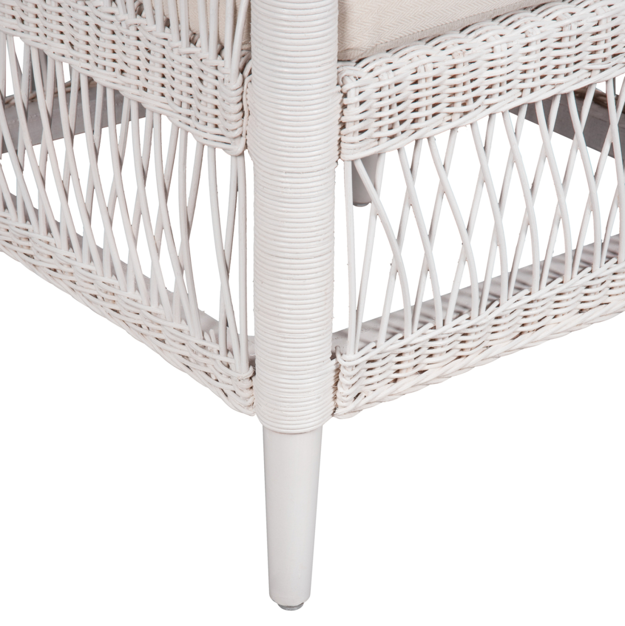 ARMCHAIR MALAWI HM9635.02 MAHOGANY WOOD WITH RATTAN IN WHITE--B'RATED 80x70x86Hcm. [8]