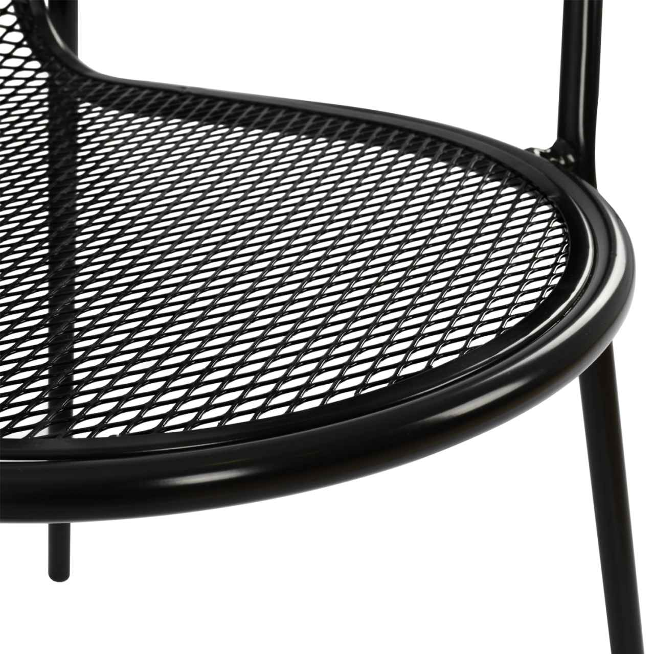 Armchair metallic HM5029.01 Vera in black color 56x62,5x90 cm [6]