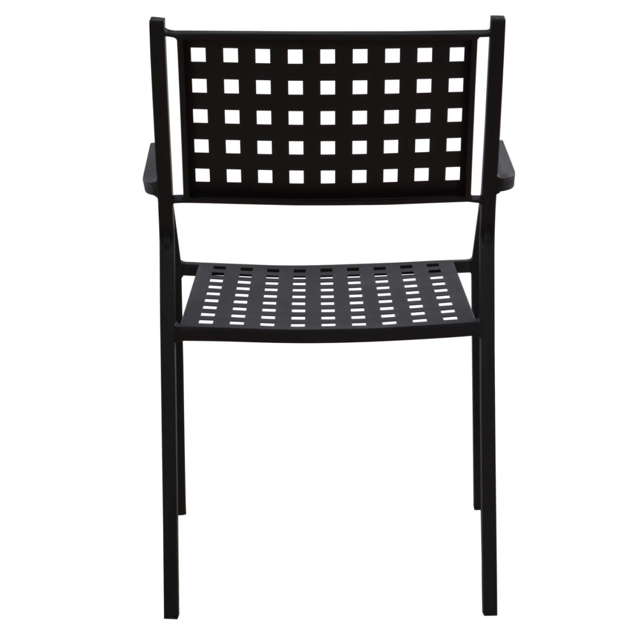 Armchair Metallic HM5031.01 Zeta in black matte 54x51x84Hcm [6]
