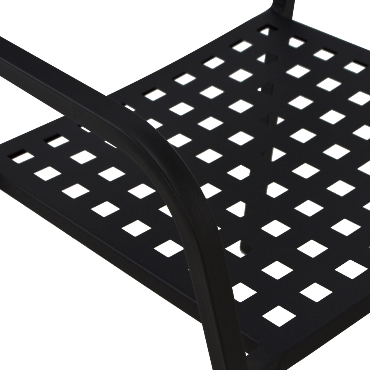 Armchair Metallic HM5031.01 Zeta in black matte 54x51x84Hcm [8]