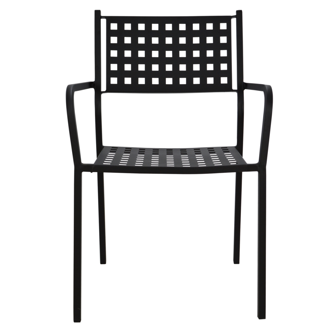 Armchair Metallic HM5031.01 Zeta in black matte 54x51x84Hcm [3]