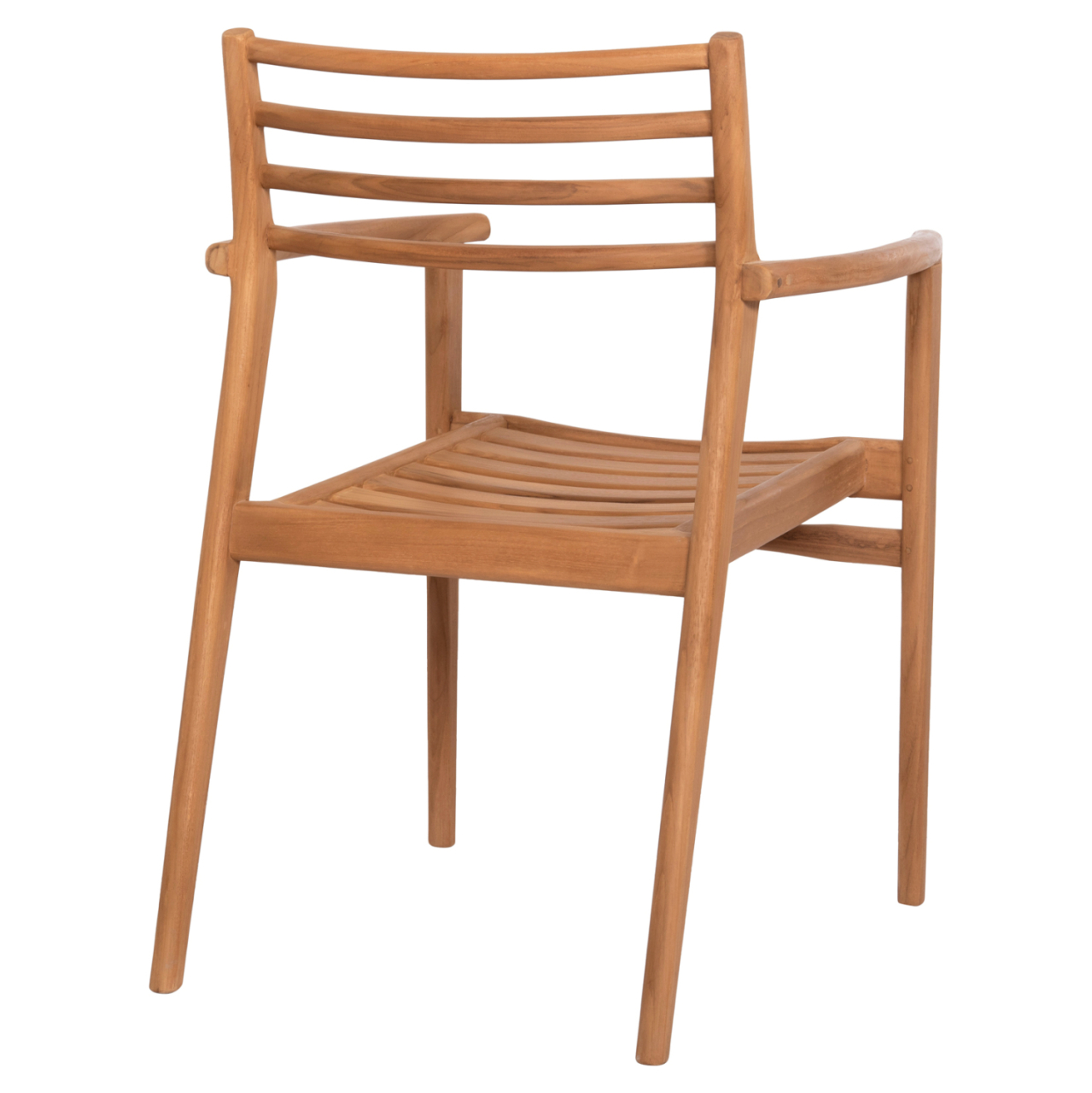 ARMCHAIR MOOSEN HM9936 SOLID TEAK WOOD IN NATURAL 59x60x78.5H [5]