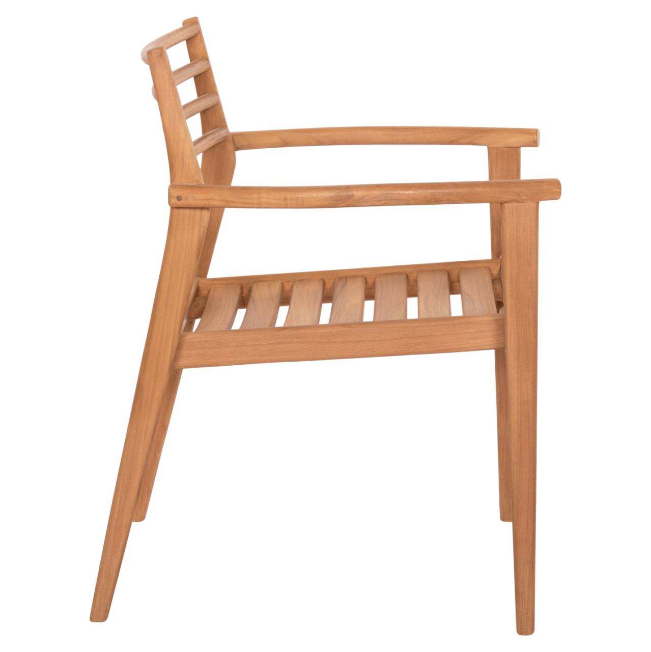 ARMCHAIR MOOSEN HM9936 SOLID TEAK WOOD IN NATURAL 59x60x78.5H [4]