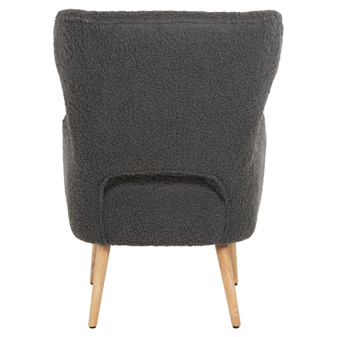 ARMCHAIR MYLIE HM8394.21 GREY BOUCLE FABRIC 66X75X93Hcm. [6]