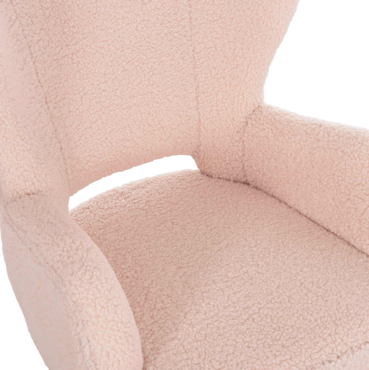 ARMCHAIR MYLIE HM8394.23 ECRU BOUCLE FABRIC 66x76x90Hcm. [8]