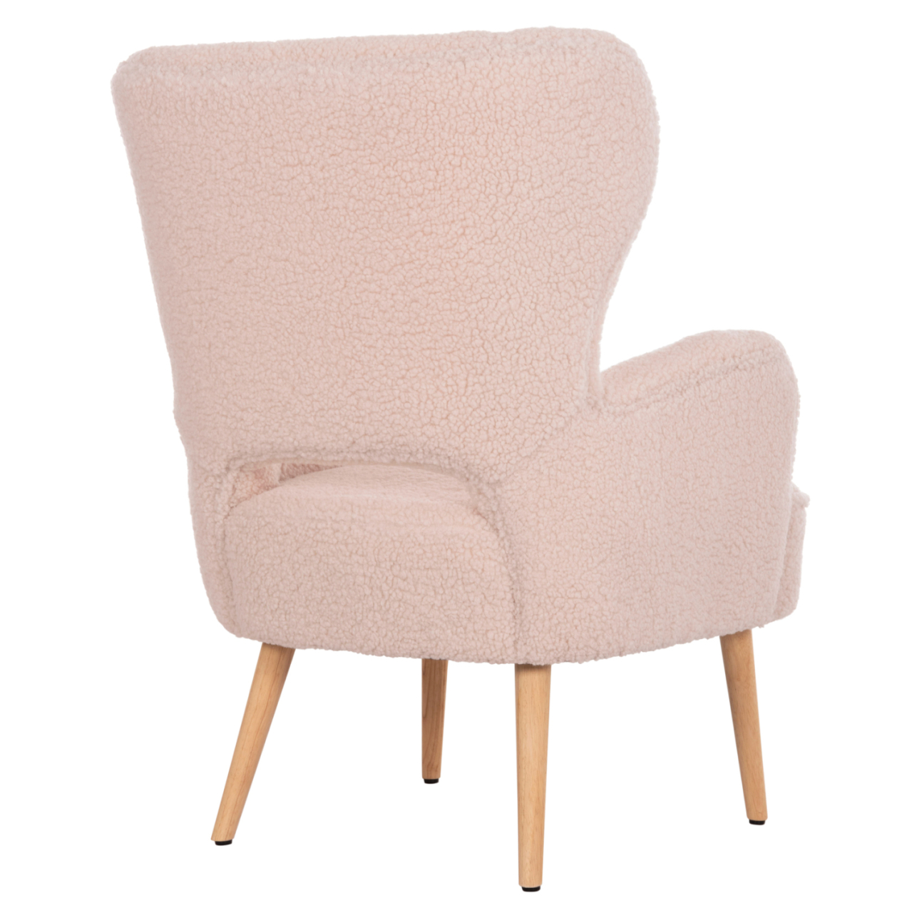 ARMCHAIR MYLIE HM8394.23 ECRU BOUCLE FABRIC 66x76x90Hcm. [5]