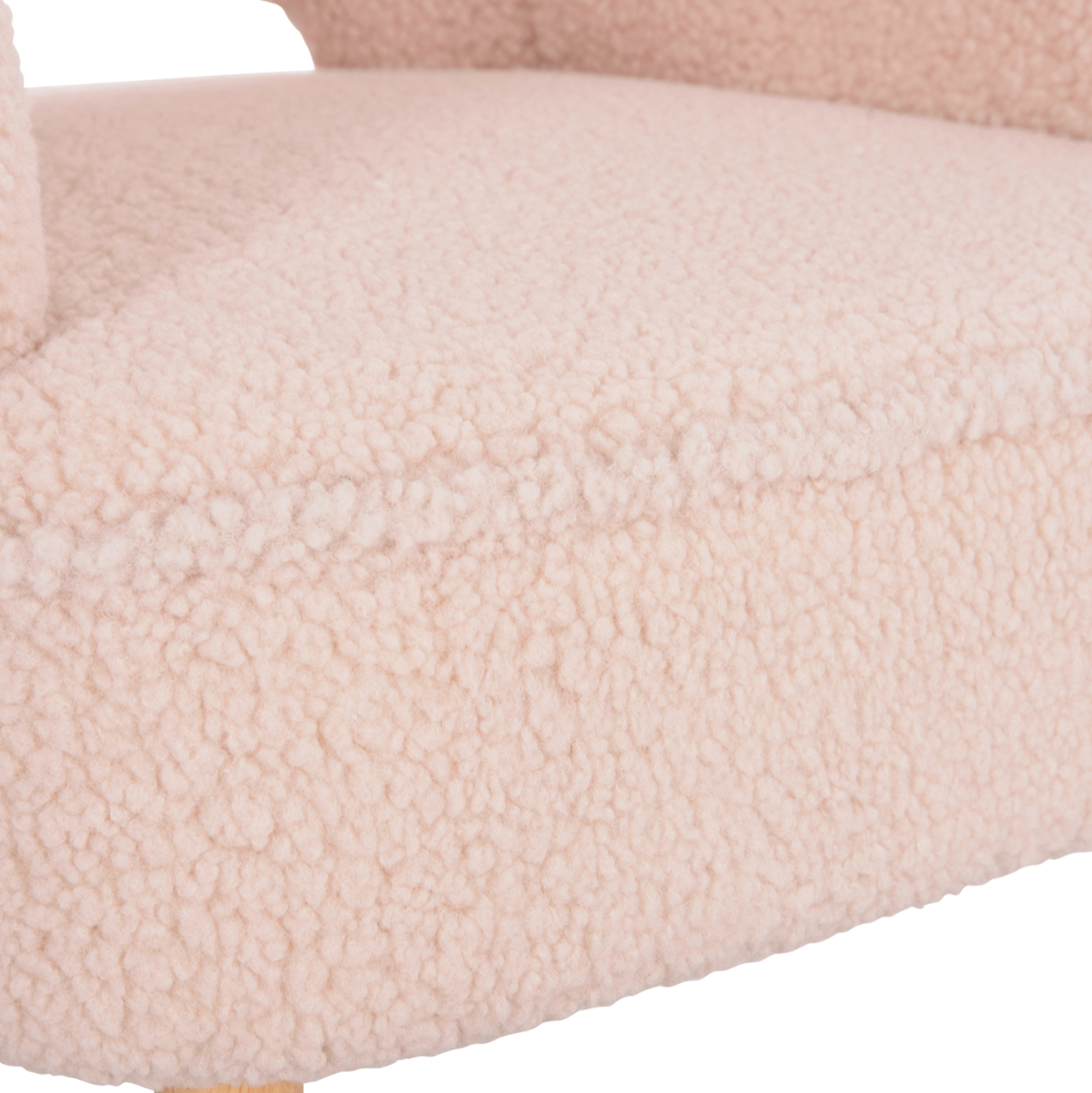 ARMCHAIR MYLIE HM8394.23 ECRU BOUCLE FABRIC 66x76x90Hcm. [9]