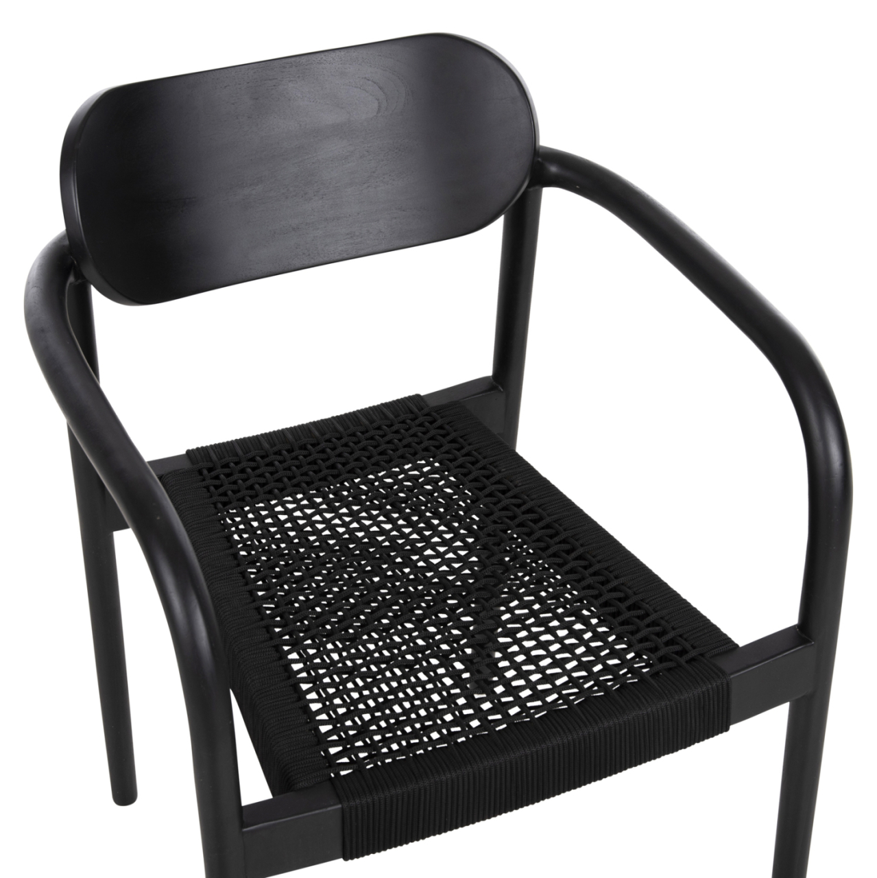 ARMCHAIR OSLO HM9636.12 TEAK WOOD and ROPE--B'RATED 55x54x80Hcm. [7]