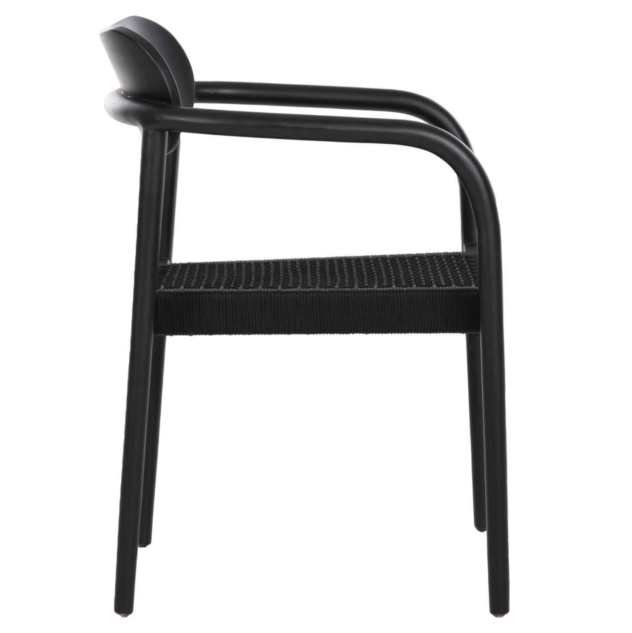 ARMCHAIR OSLO HM9636.12 TEAK WOOD and ROPE--B'RATED 55x54x80Hcm. [4]