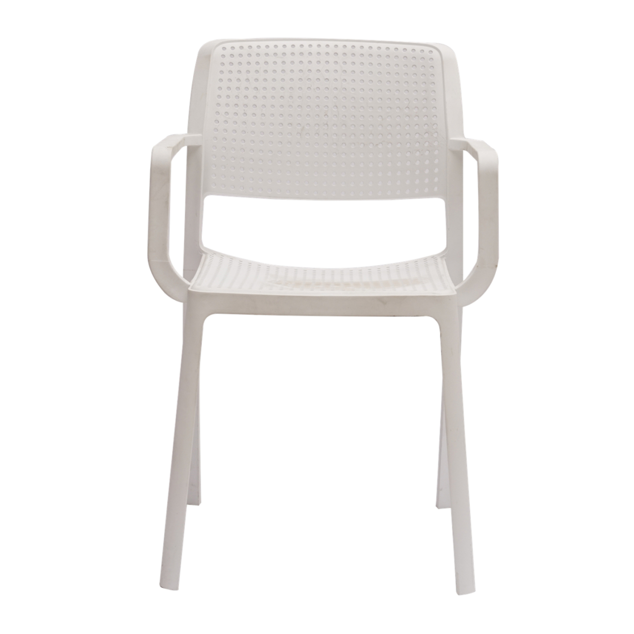 ARMCHAIR OUTDOOR COMFEE HM6102.01 POLYPROPYLENE IN WHITE 54x57x83H cm. [2]