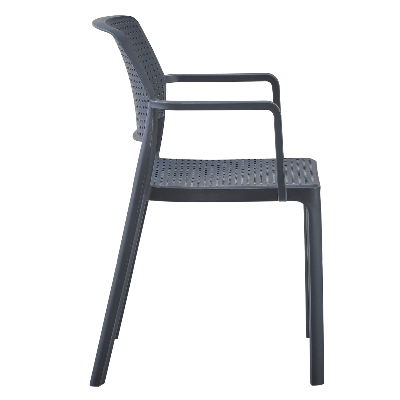 ARMCHAIR OUTDOOR COMFEE HM6102.03 POLYPROPYLENE IN GREY 54x57x83Hcm. [3]