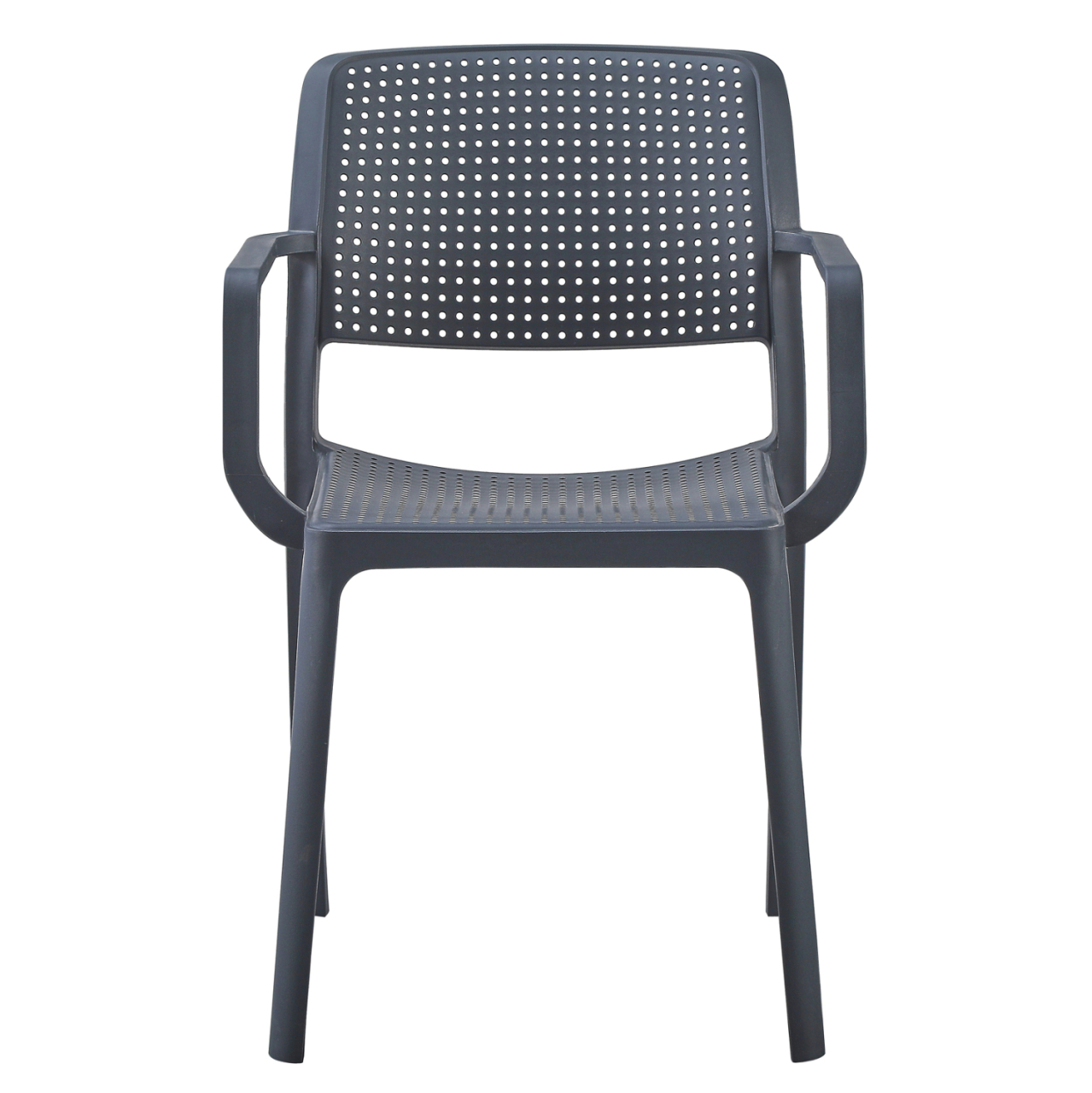ARMCHAIR OUTDOOR COMFEE HM6102.03 POLYPROPYLENE IN GREY 54x57x83Hcm. [2]