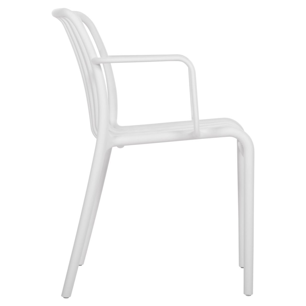 ARMCHAIR OUTDOOR CONVEE HM6105.01 POLYPROPYLENE IN WHITE 55x56x79H cm. [4]