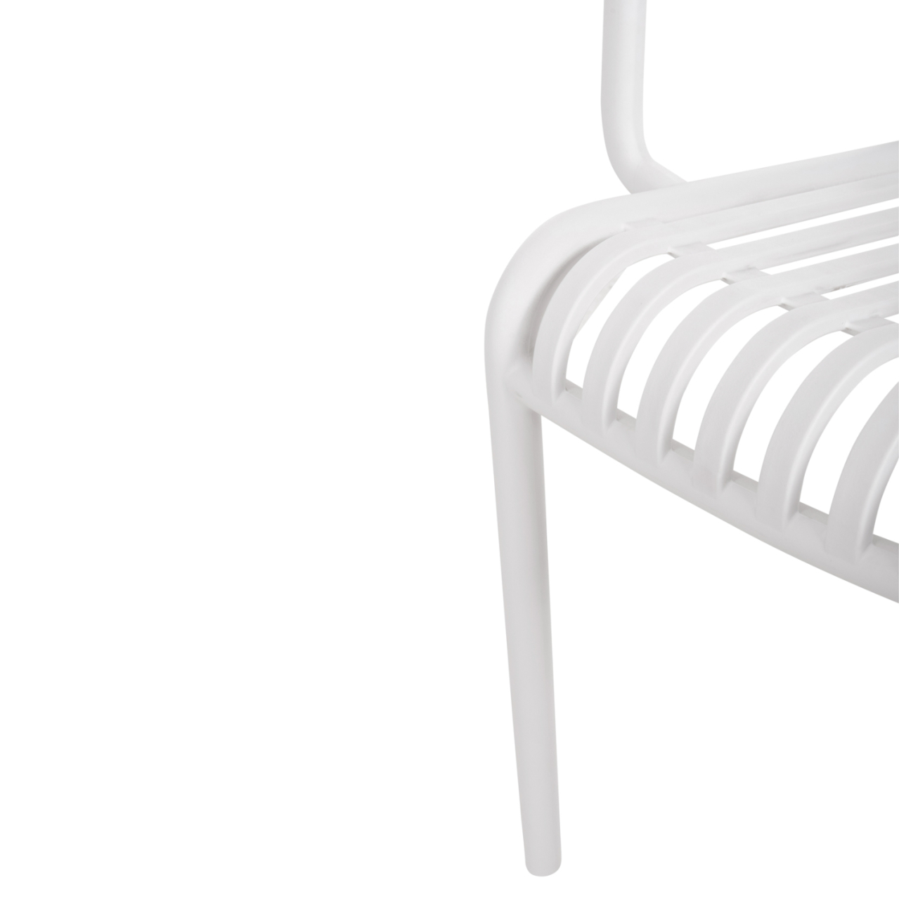 ARMCHAIR OUTDOOR CONVEE HM6105.01 POLYPROPYLENE IN WHITE 55x56x79H cm. [10]