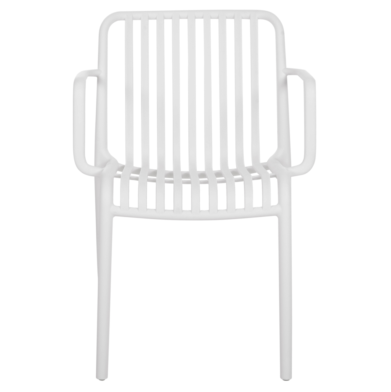 ARMCHAIR OUTDOOR CONVEE HM6105.01 POLYPROPYLENE IN WHITE 55x56x79H cm. [3]