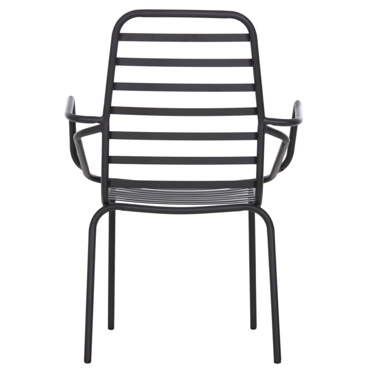 ARMCHAIR OUTDOOR FREE HM6045 METALLC BLACK 61x53x87Hcm. [6]