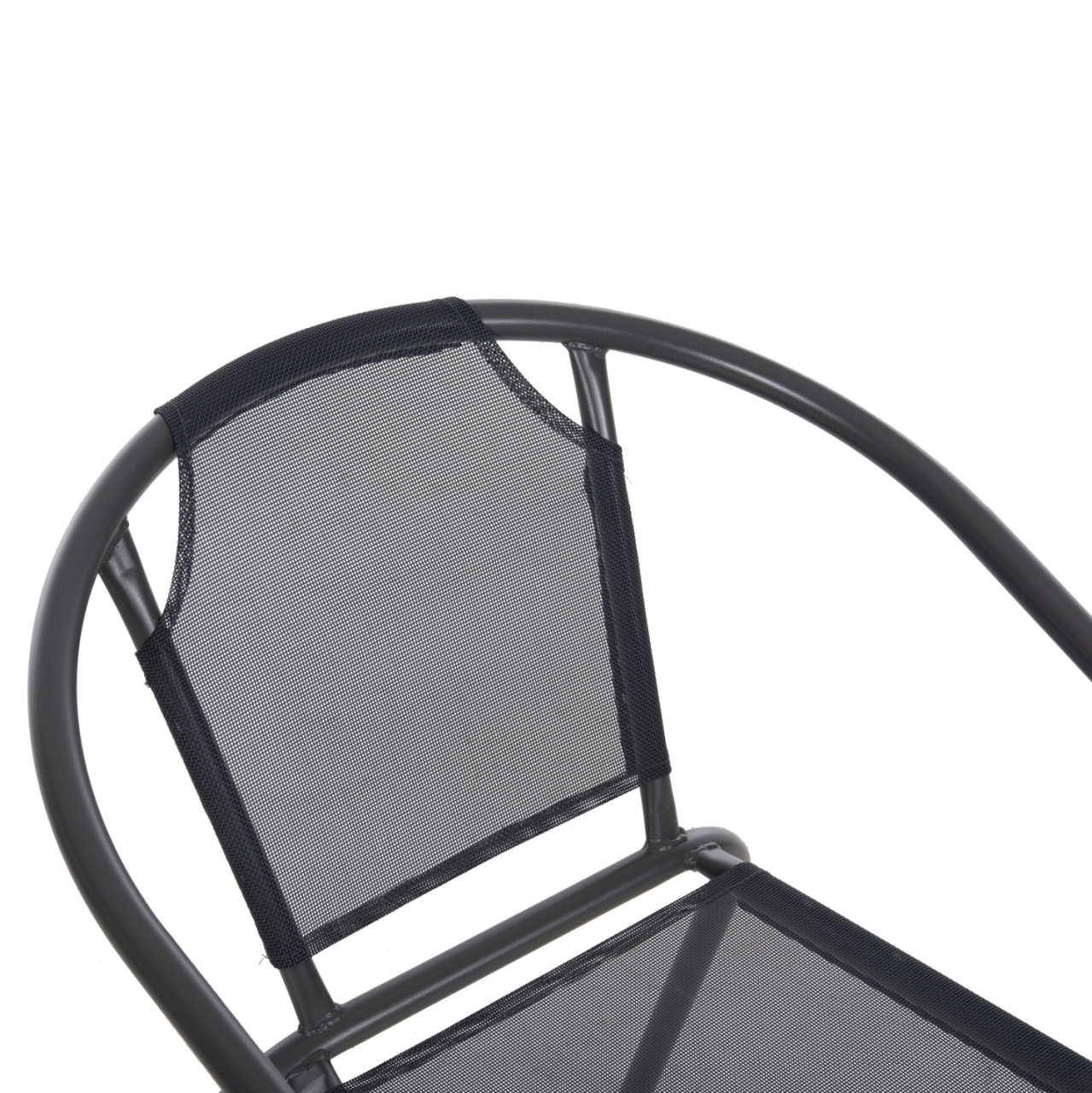 ARMCHAIR OUTDOOR LEDAN HM5977.01 METAL and TEXTILENE IN GREY 55x58x72Hcm. [7]