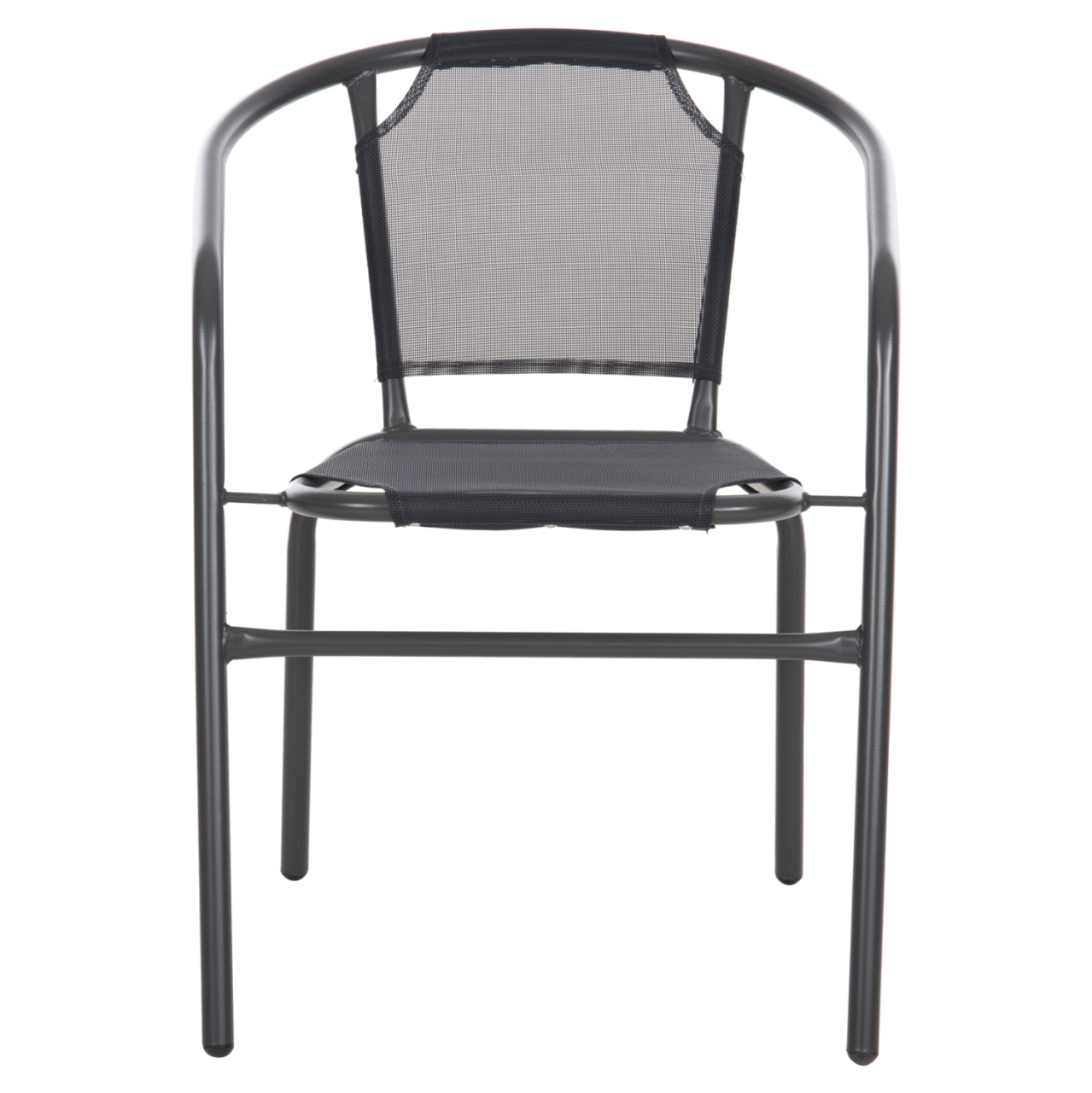 ARMCHAIR OUTDOOR LEDAN HM5977.01 METAL and TEXTILENE IN GREY 55x58x72Hcm. [3]