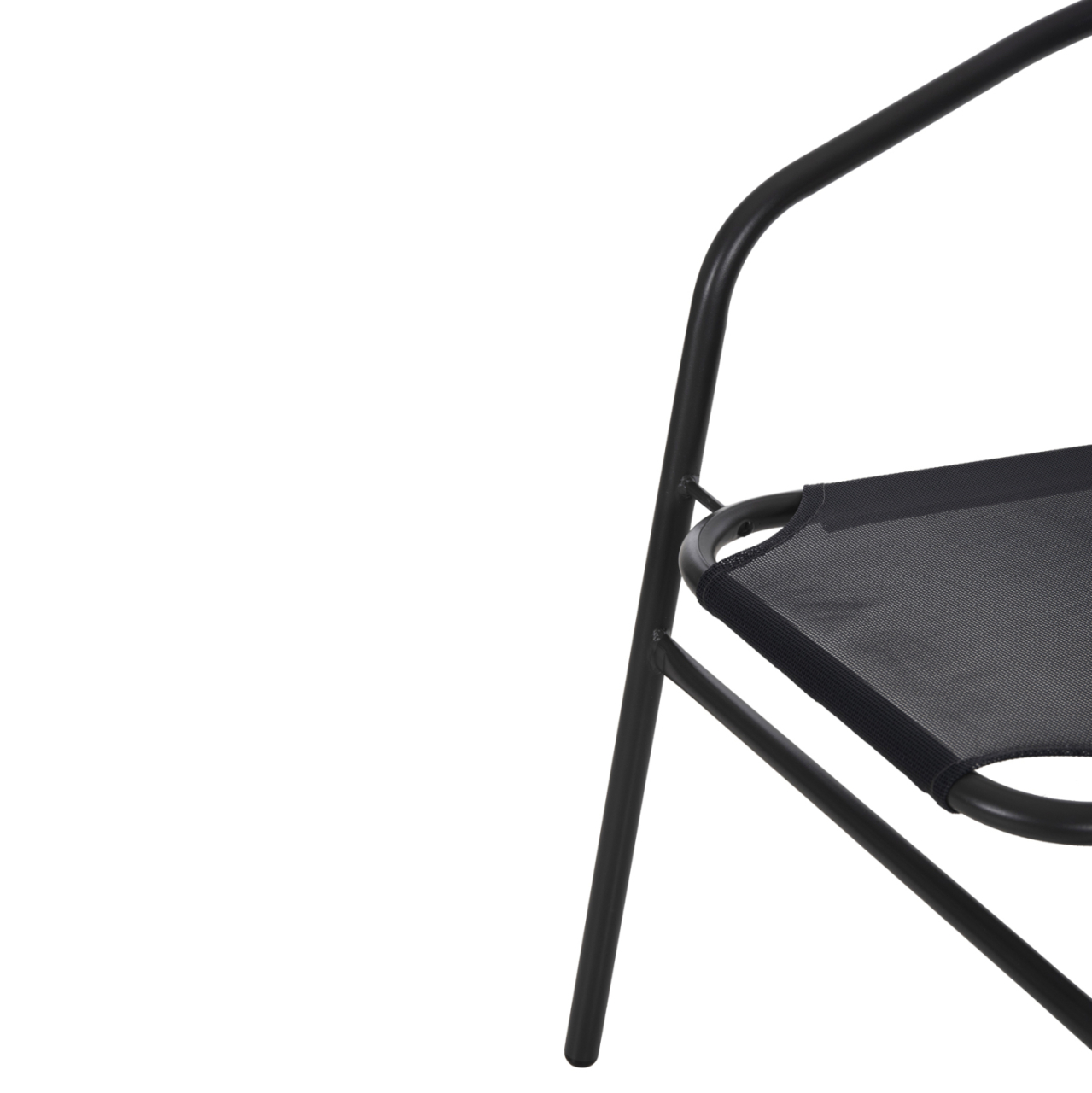 ARMCHAIR OUTDOOR LEDAN HM5977.01 METAL and TEXTILENE IN GREY 55x58x72Hcm. [9]