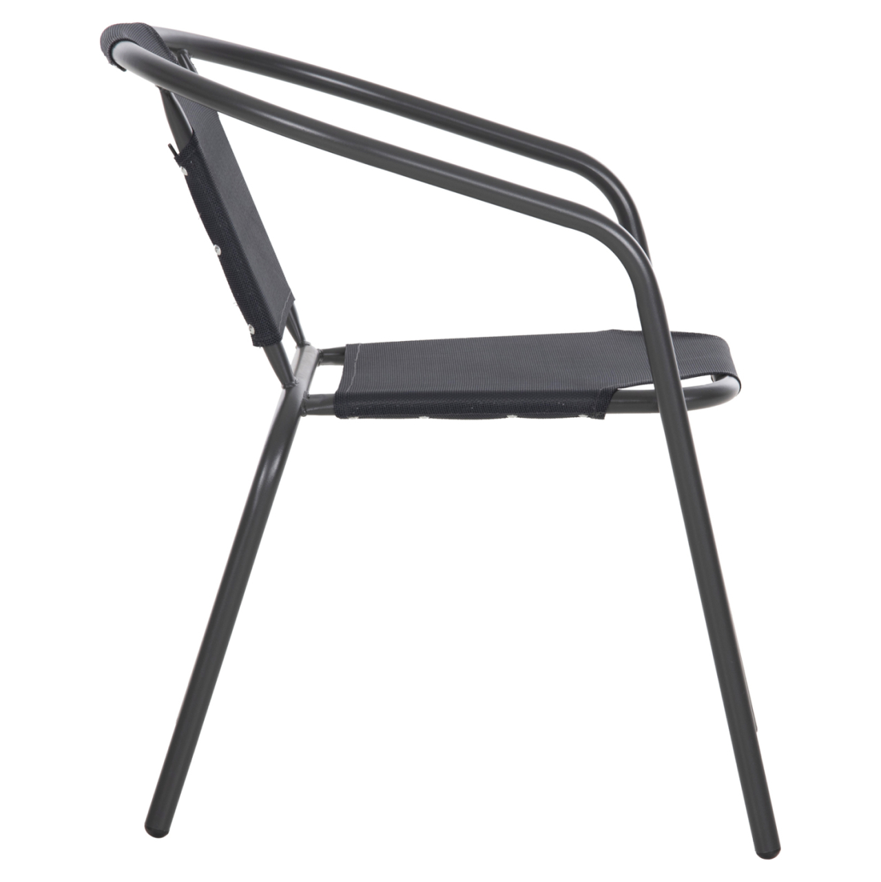 ARMCHAIR OUTDOOR LEDAN HM5977.01 METAL and TEXTILENE IN GREY 55x58x72Hcm. [4]