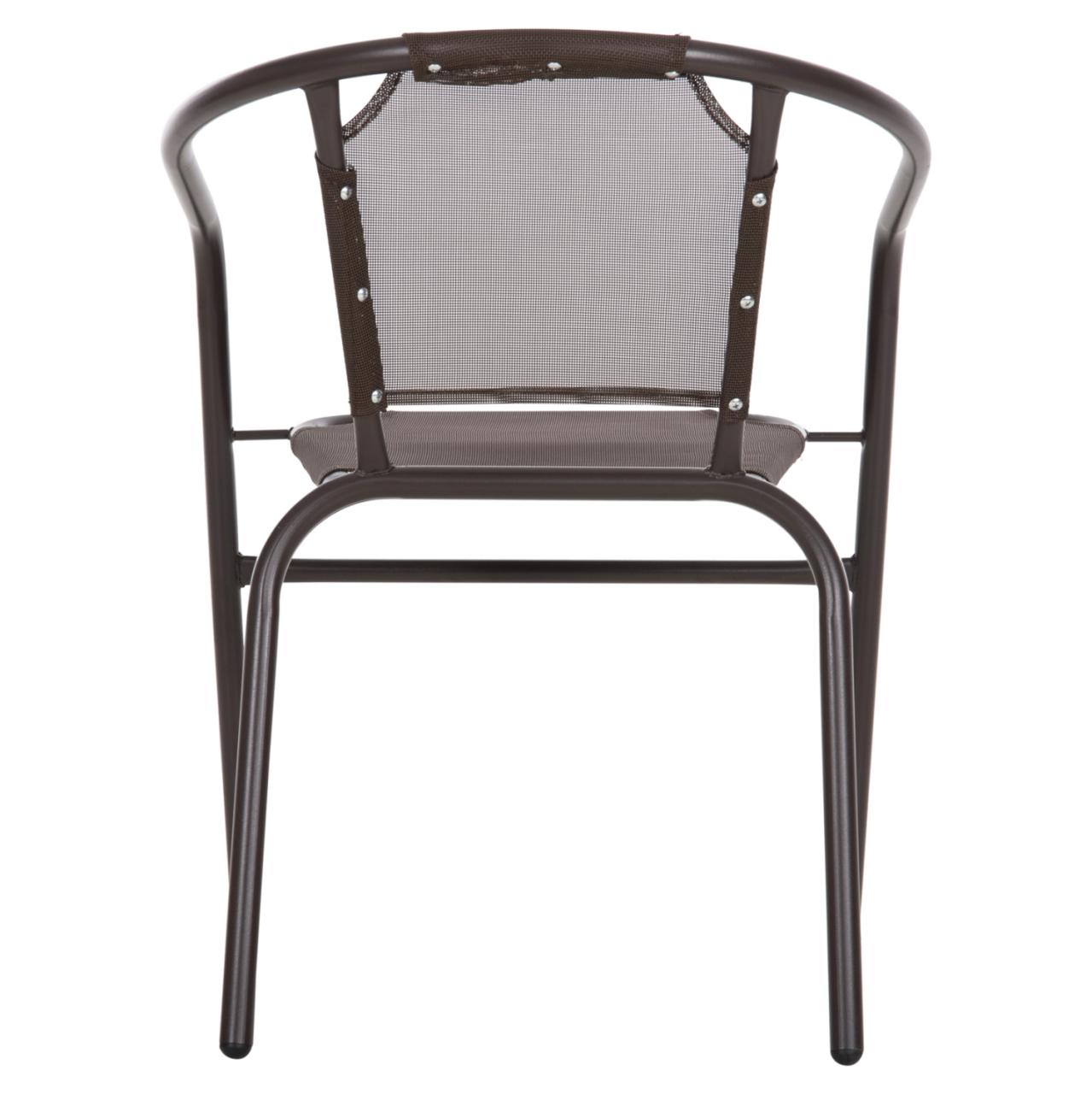 ARMCHAIR OUTDOOR LEDAN HM5977.02 METAL and TEXTILENE IN BROWN 55x58x72Hcm. [6]