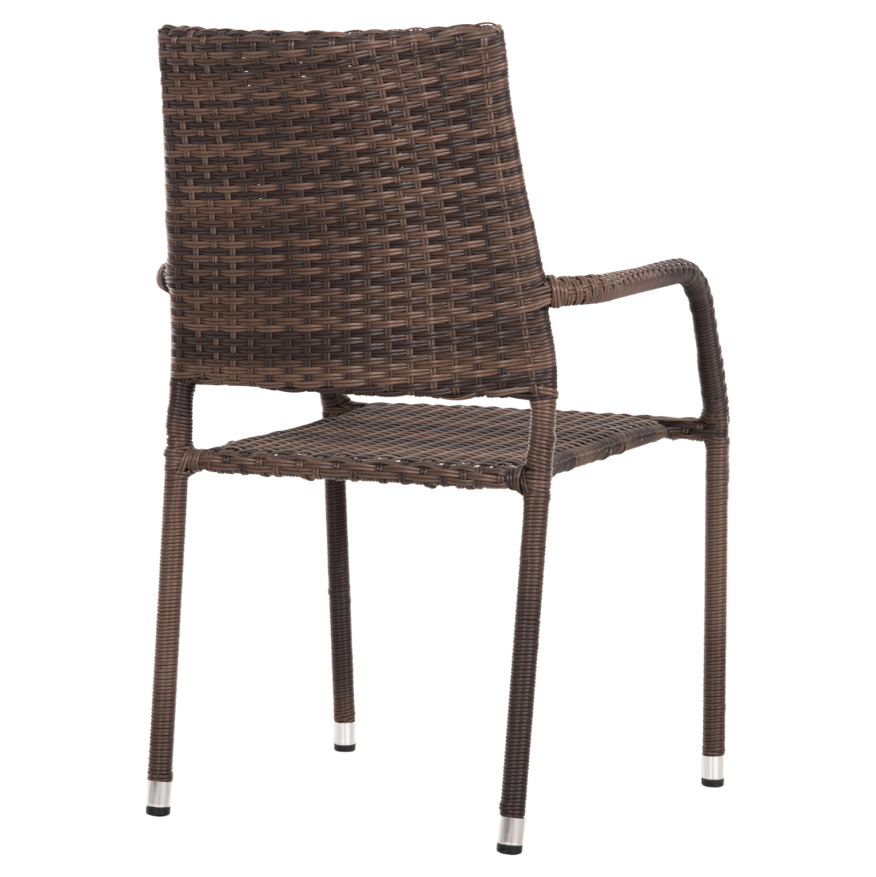 ARMCHAIR OUTDOOR MORNER HM6074.01 METAL-BROWN WICKER 55x58x87H [5]