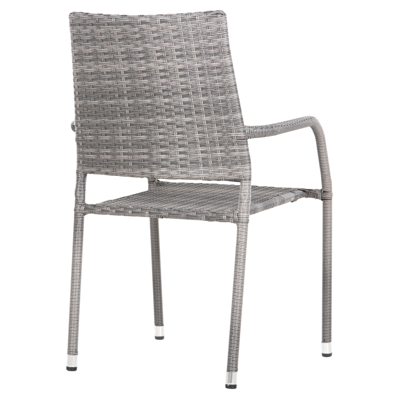 ARMCHAIR OUTDOOR MORNER HM6074.02 METAL-GREY WICKER 55x58x87H. [5]