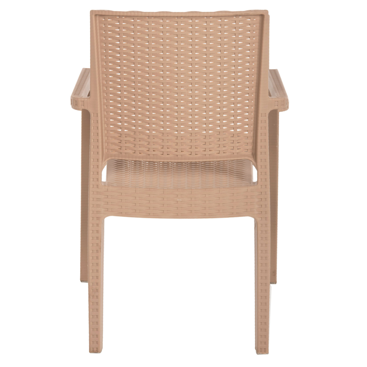 ARMCHAIR POLYPROPYLENE HEAVY-DUTY KAGANU HM5134.03 CAPPUCCINO 58x55x88Hcm. [6]