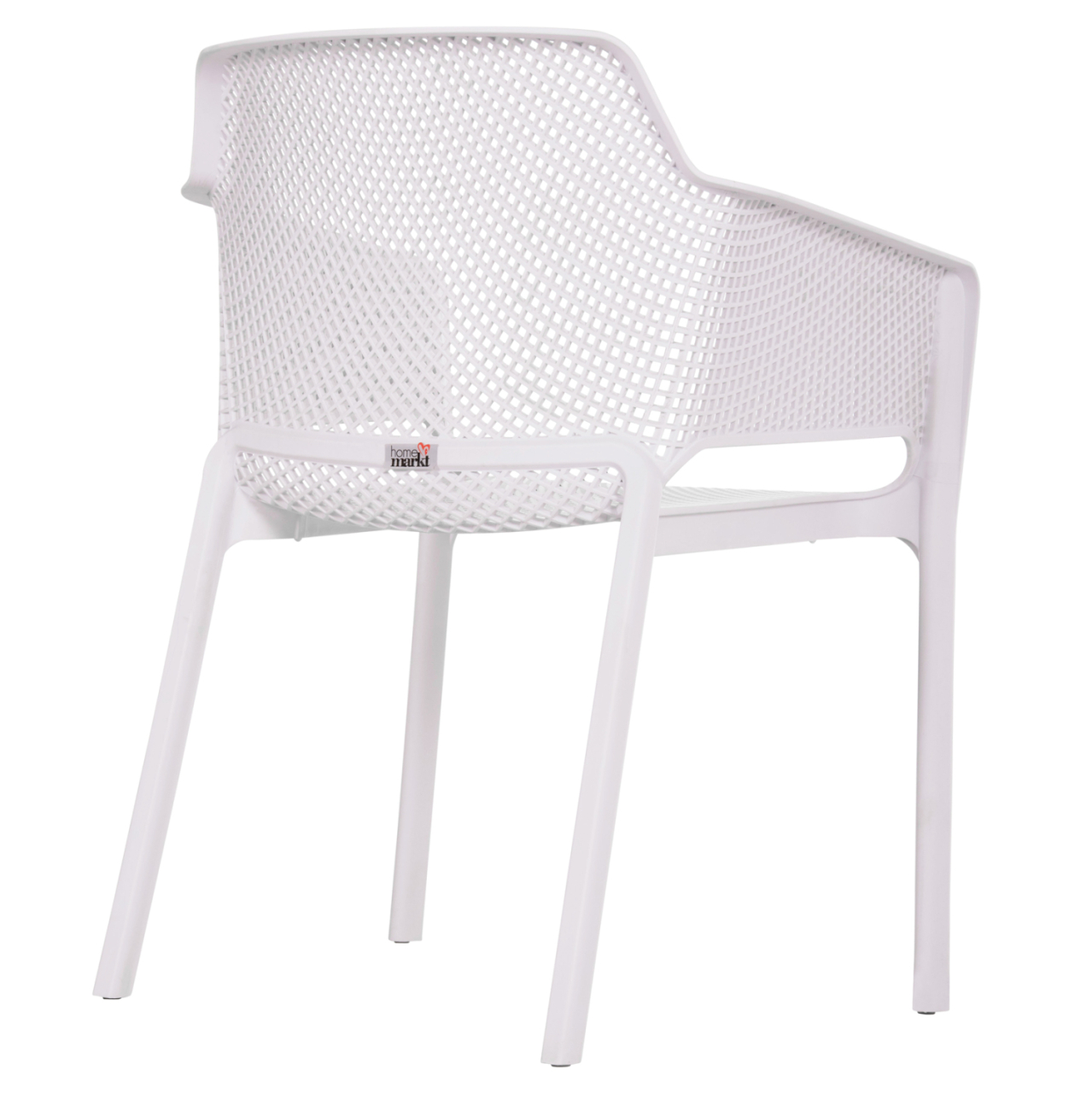 ARMCHAIR POLYPROPYLENE JOHN HM6103.01 WHITE 59x58x79.5Hcm. [5]