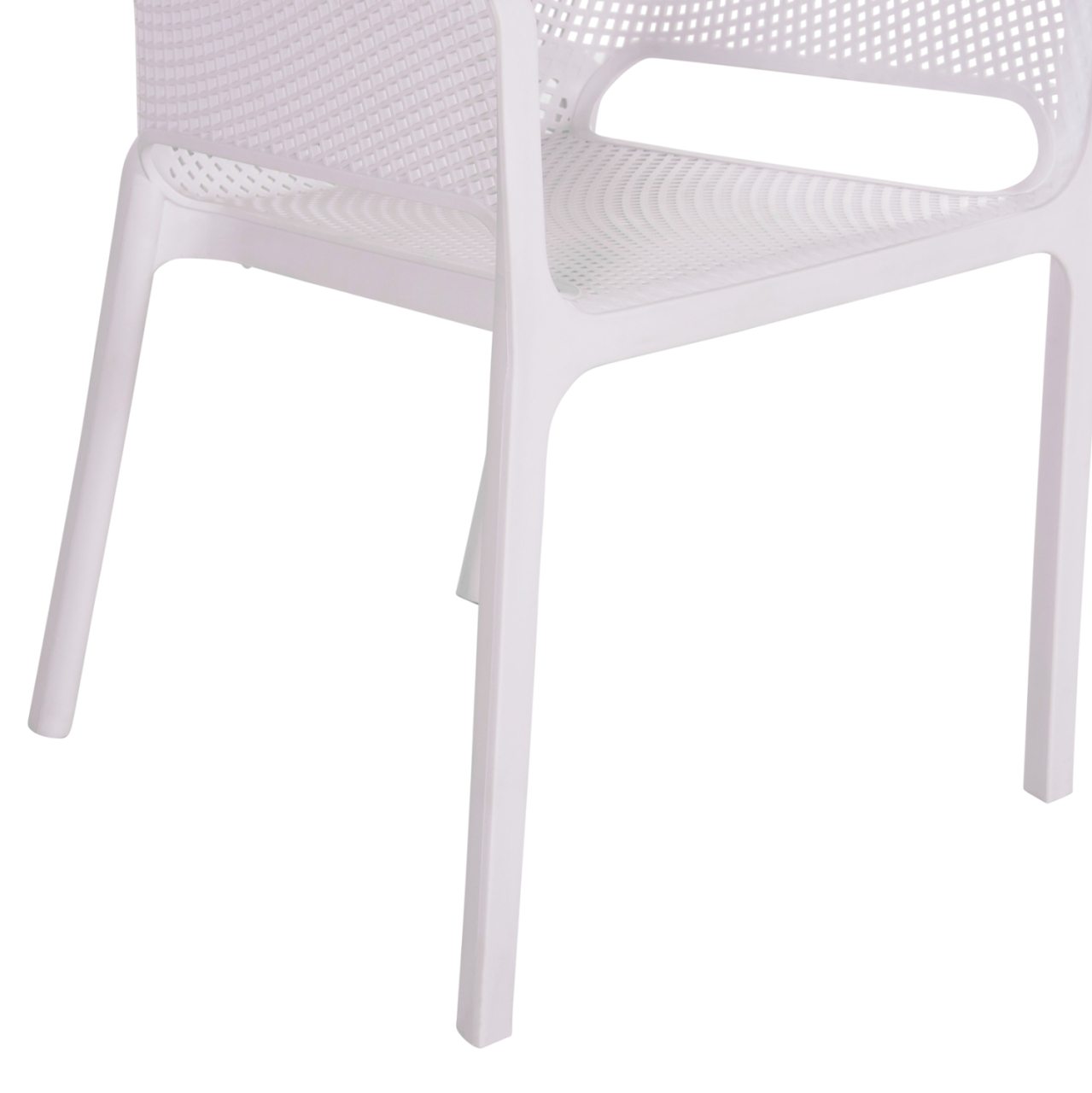 ARMCHAIR POLYPROPYLENE JOHN HM6103.01 WHITE 59x58x79.5Hcm. [9]