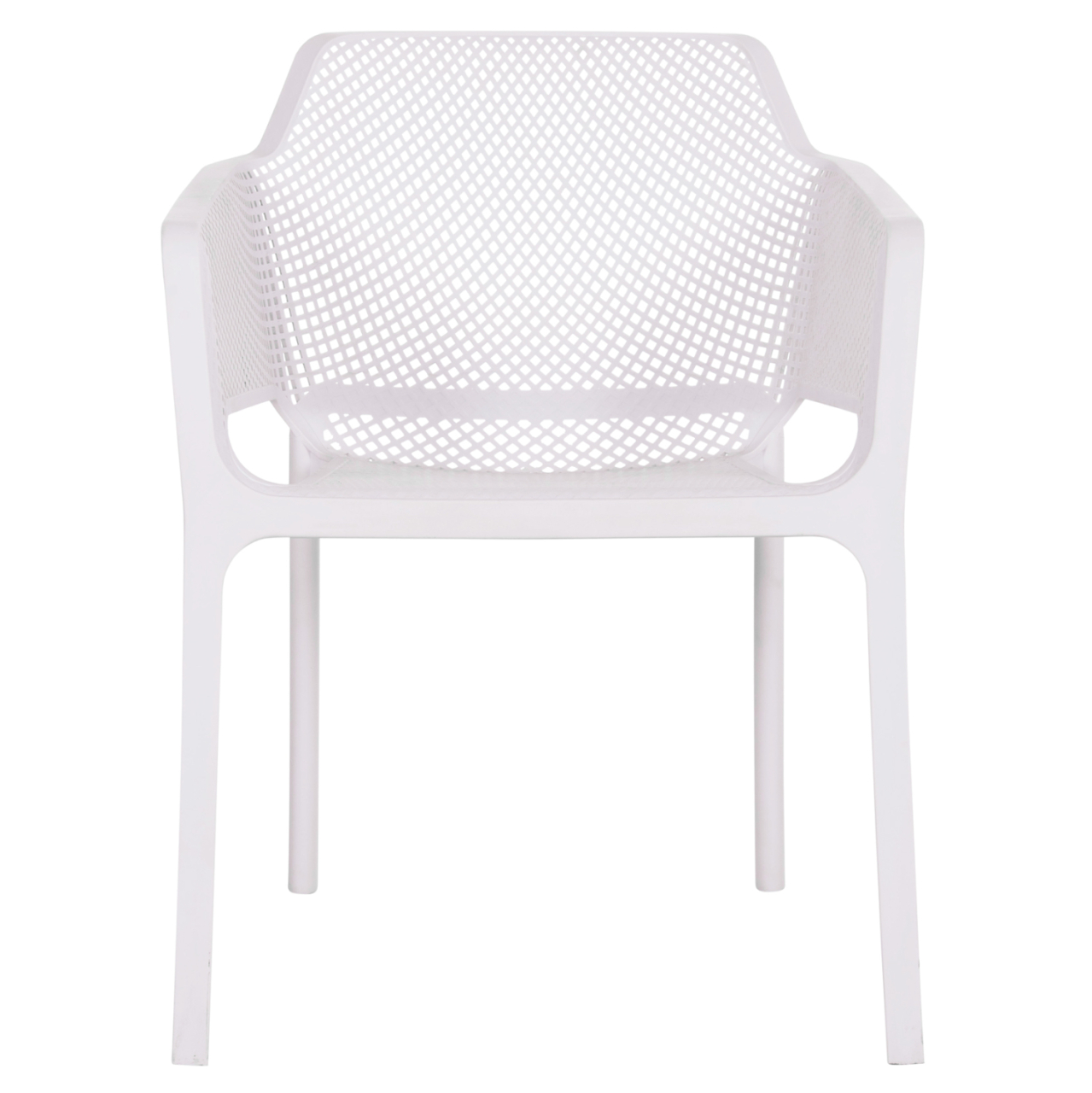 ARMCHAIR POLYPROPYLENE JOHN HM6103.01 WHITE 59x58x79.5Hcm. [3]