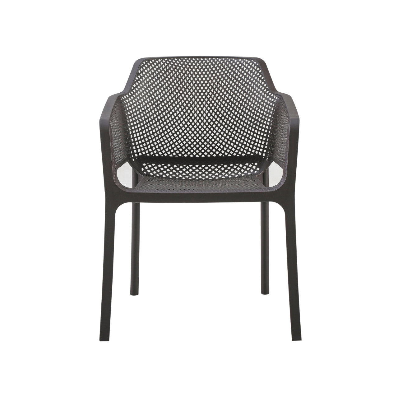 ARMCHAIR POLYPROPYLENE JOHN HM6103.09 BROWN 59x58x79.5Hcm. [2]