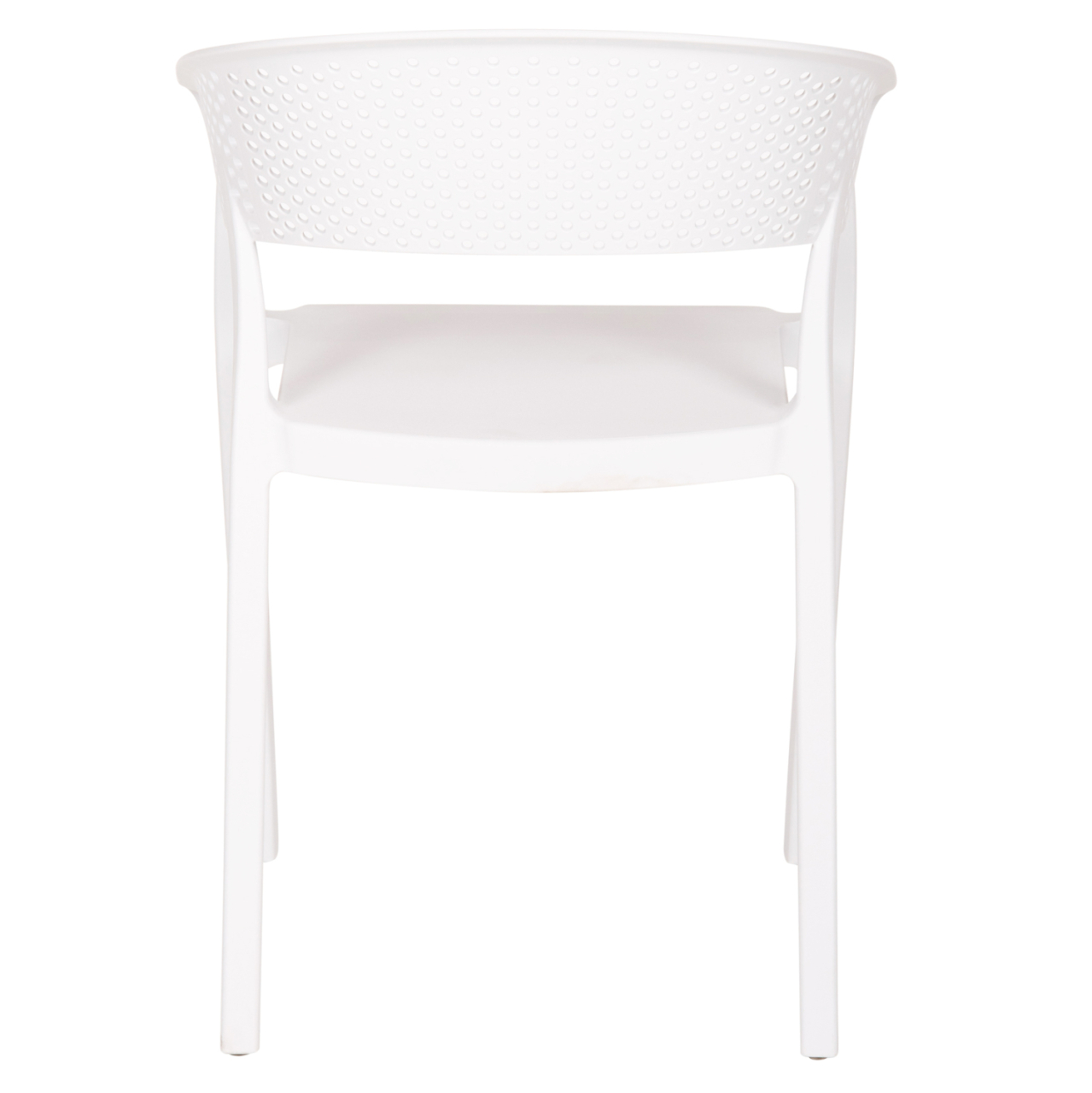ARMCHAIR POLYPROPYLENE PERFOE HM5941.01 IN WHITE 56x50x73Hcm. [6]