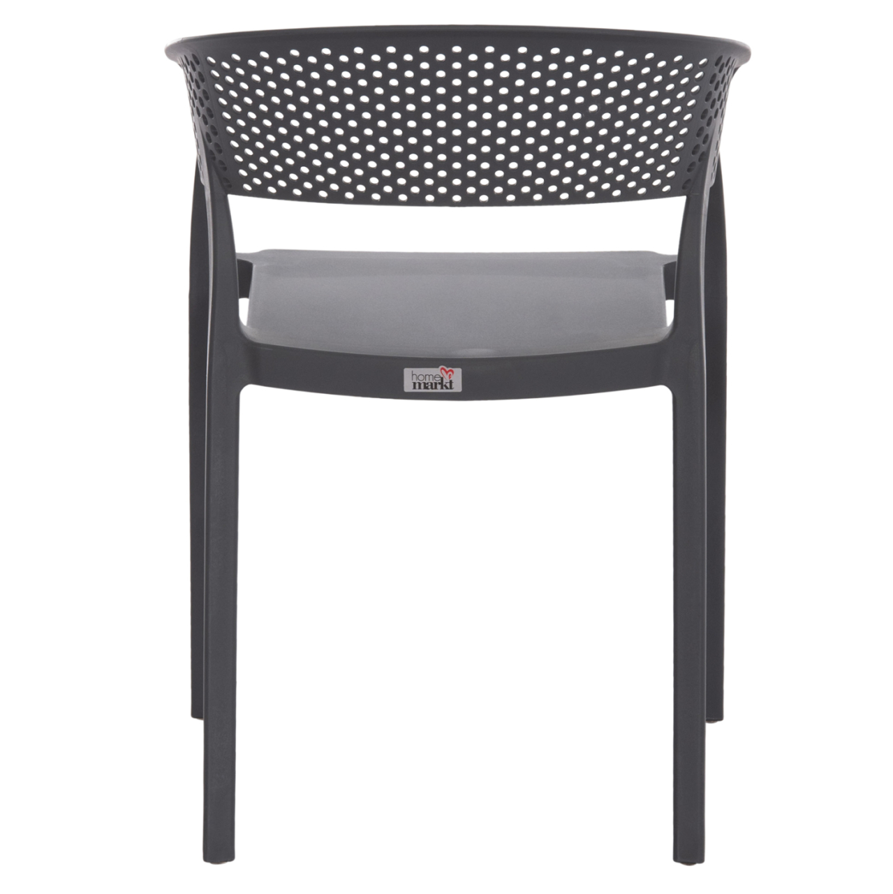 ARMCHAIR POLYPROPYLENE PERFOE HM5941.10 IN GREY 56x50x73Hcm. [6]