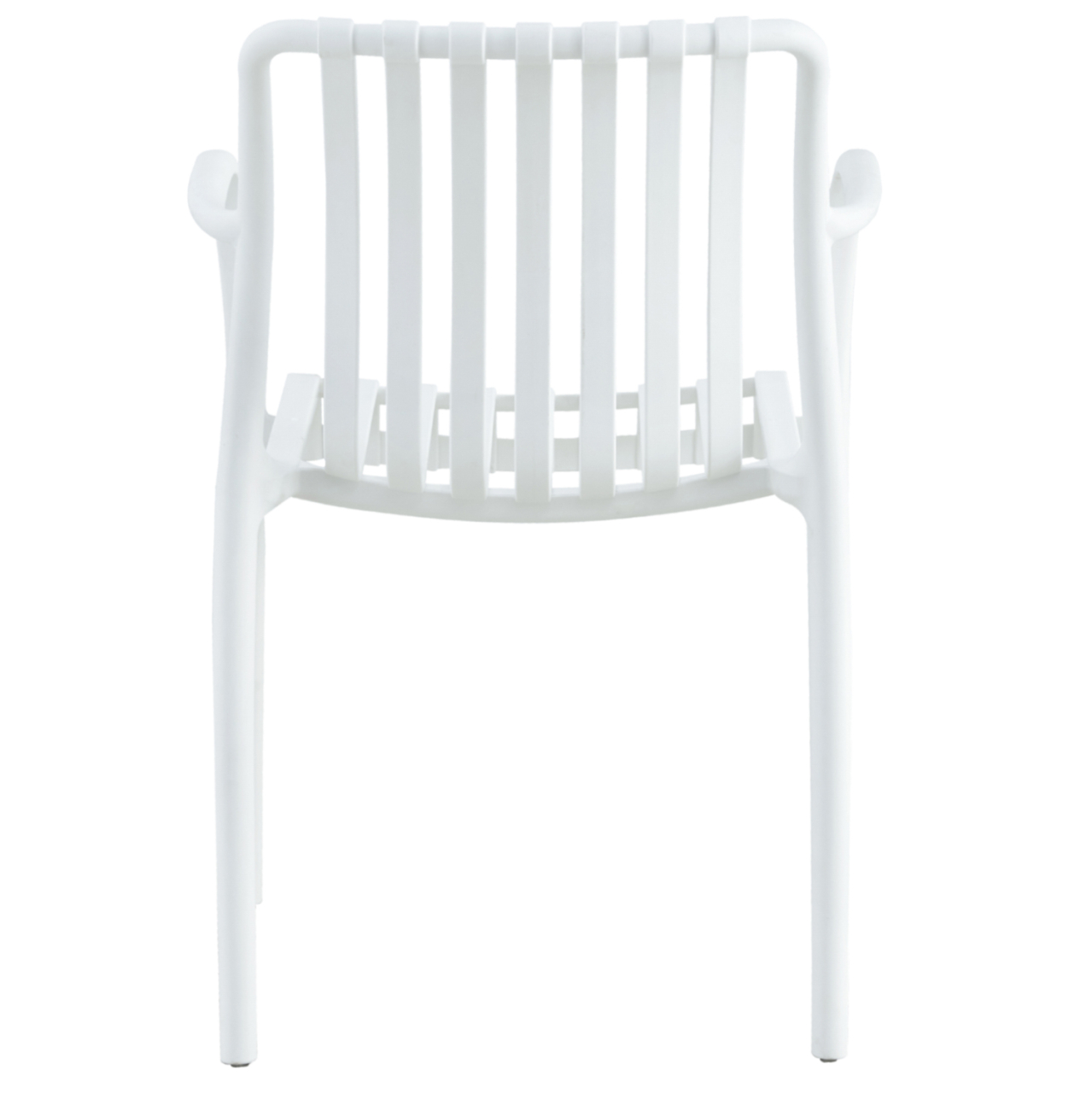 ARMCHAIR POLYPROPYLENE TIPPY HM5940.01 WHITE 55x55x81Hcm. [5]