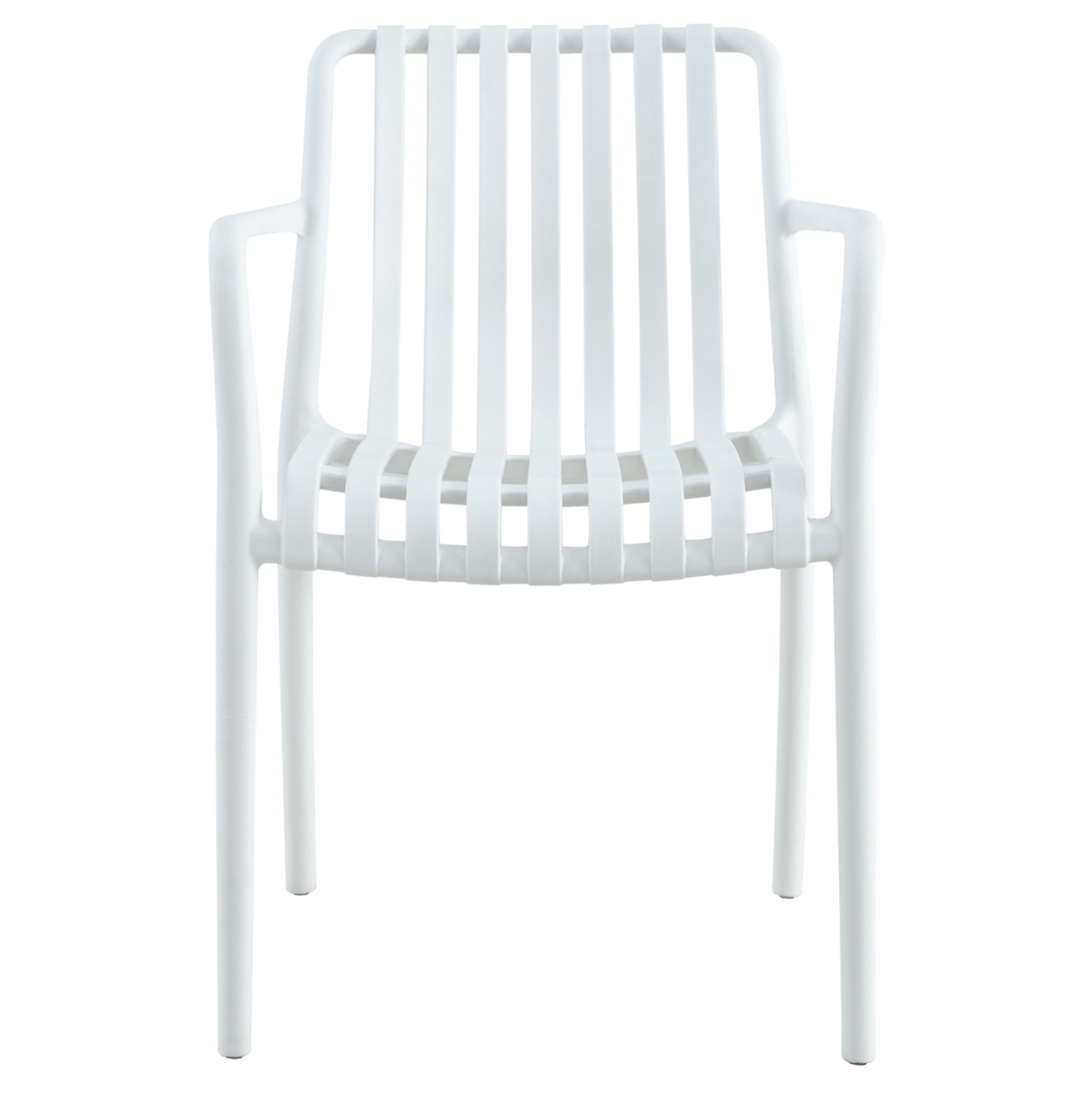 ARMCHAIR POLYPROPYLENE TIPPY HM5940.01 WHITE 55x55x81Hcm. [3]