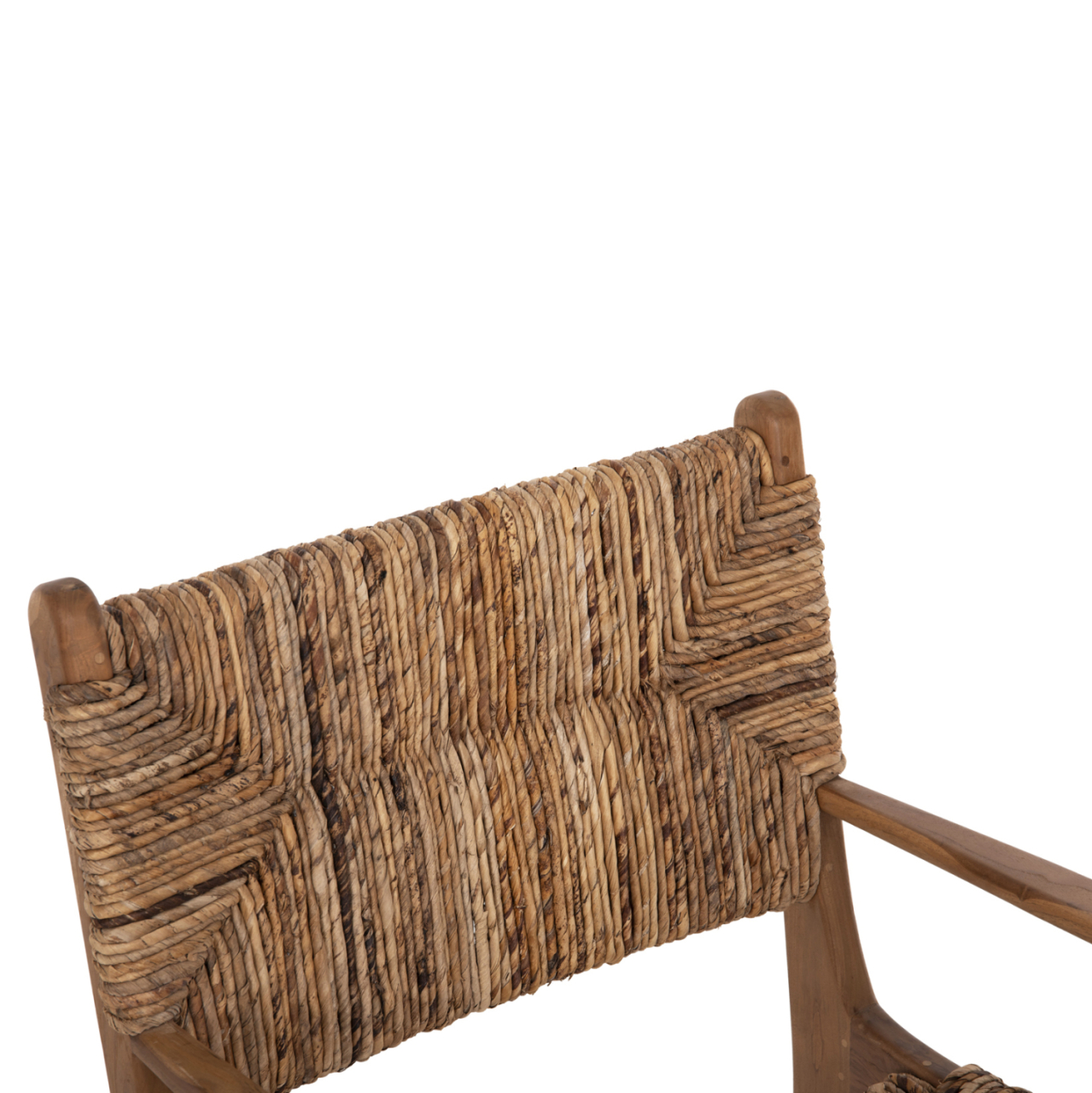 ARMCHAIR PROFESSIONAL SOL ΗΜ9400.11 SOLID TEAK WOOD AND RUSH-MATT 57.5x59x87H cm. [7]