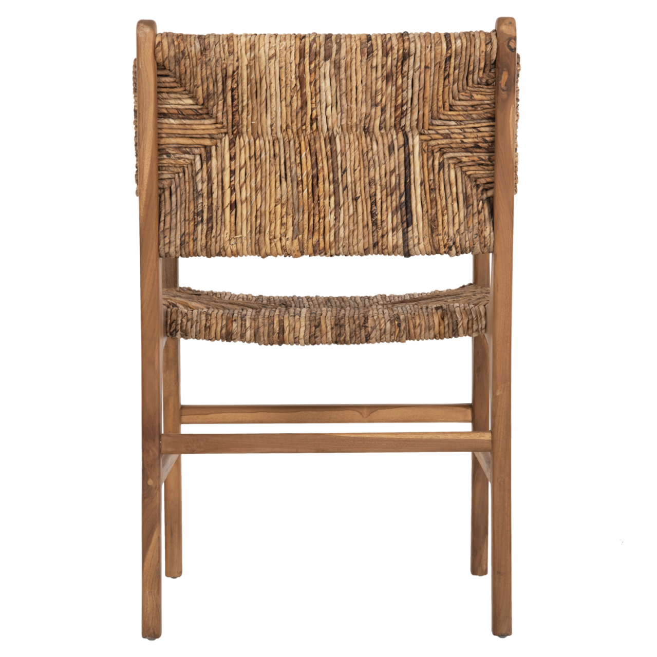 ARMCHAIR PROFESSIONAL SOL ΗΜ9400.11 SOLID TEAK WOOD AND RUSH-MATT 57.5x59x87H cm. [6]