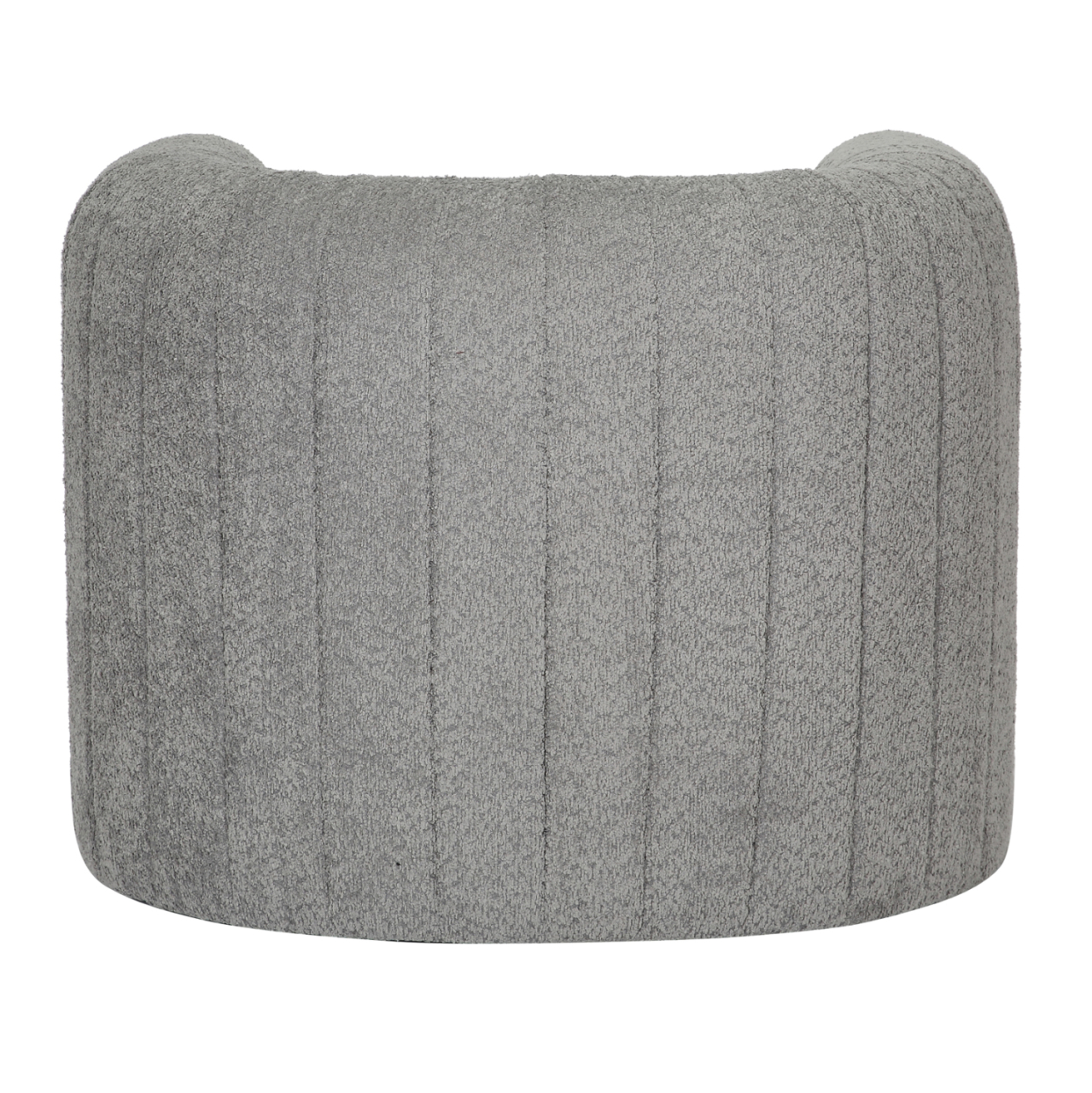 ARMCHAIR RIKER HM9682.01 METAL FRAME-GREY BOUCLE FABRIC 92x74x69Hcm. [5]