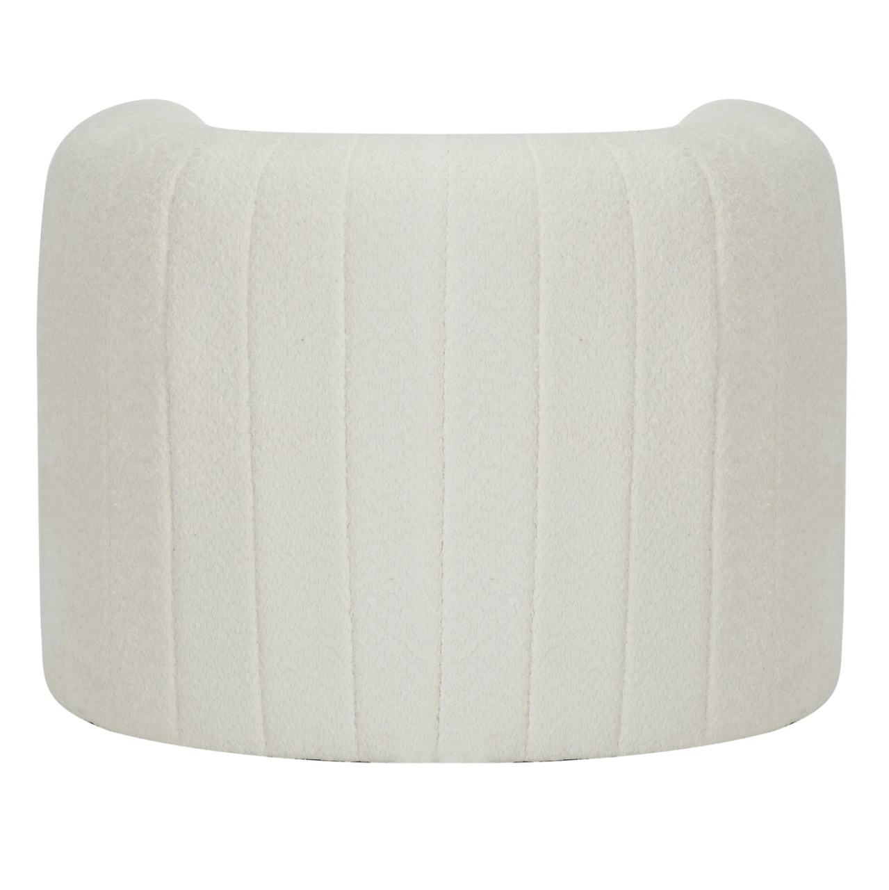 ARMCHAIR RIKER HM9682.04 METAL FRAME-WHITE BOUCLE FABRIC 92x74x69Hcm. [5]